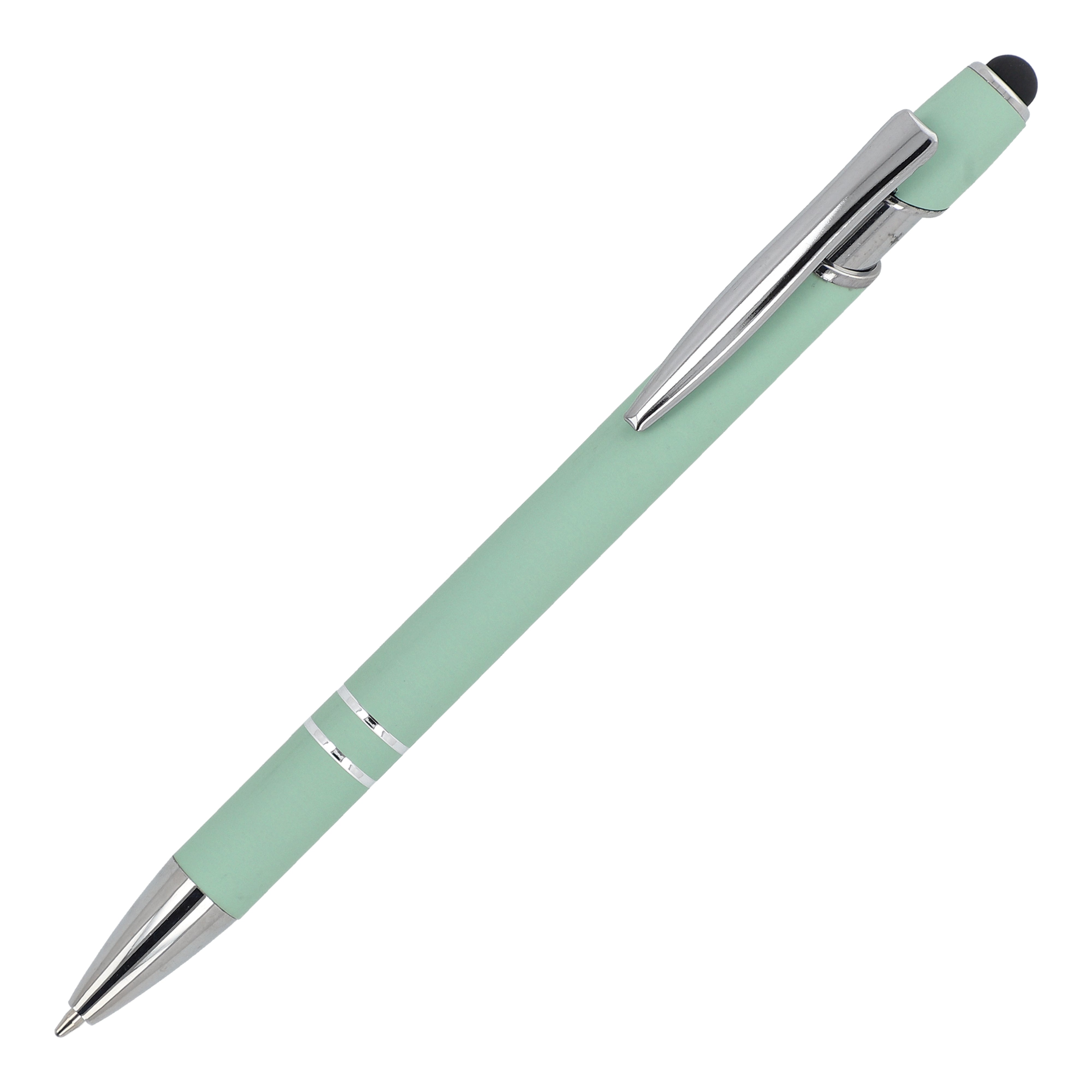 PARIS Soft Touch Metall Kugelschreiber mit Touchfunktion