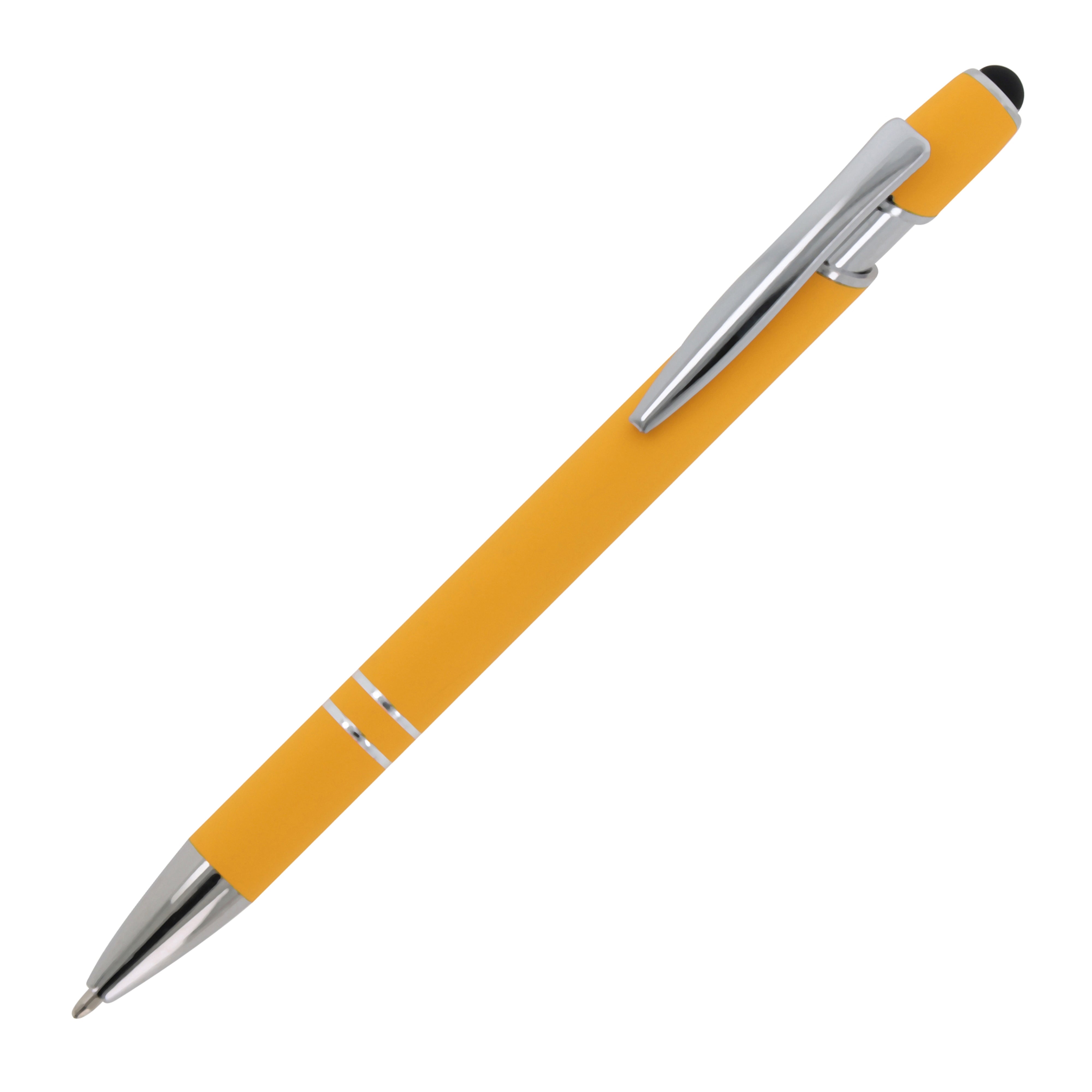 PARIS Soft Touch Metall Kugelschreiber mit Touchfunktion