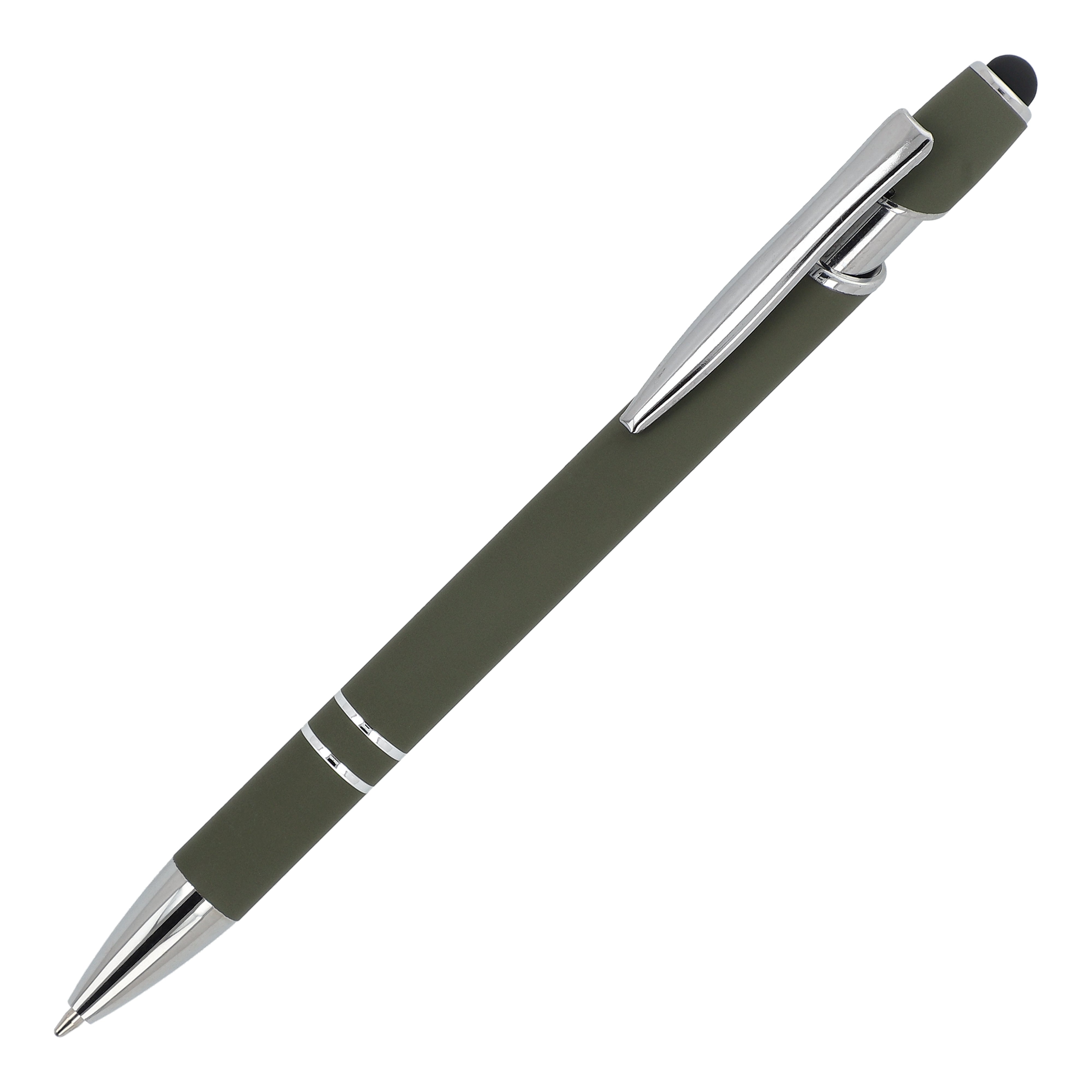 PARIS Soft Touch Metall Kugelschreiber mit Touchfunktion