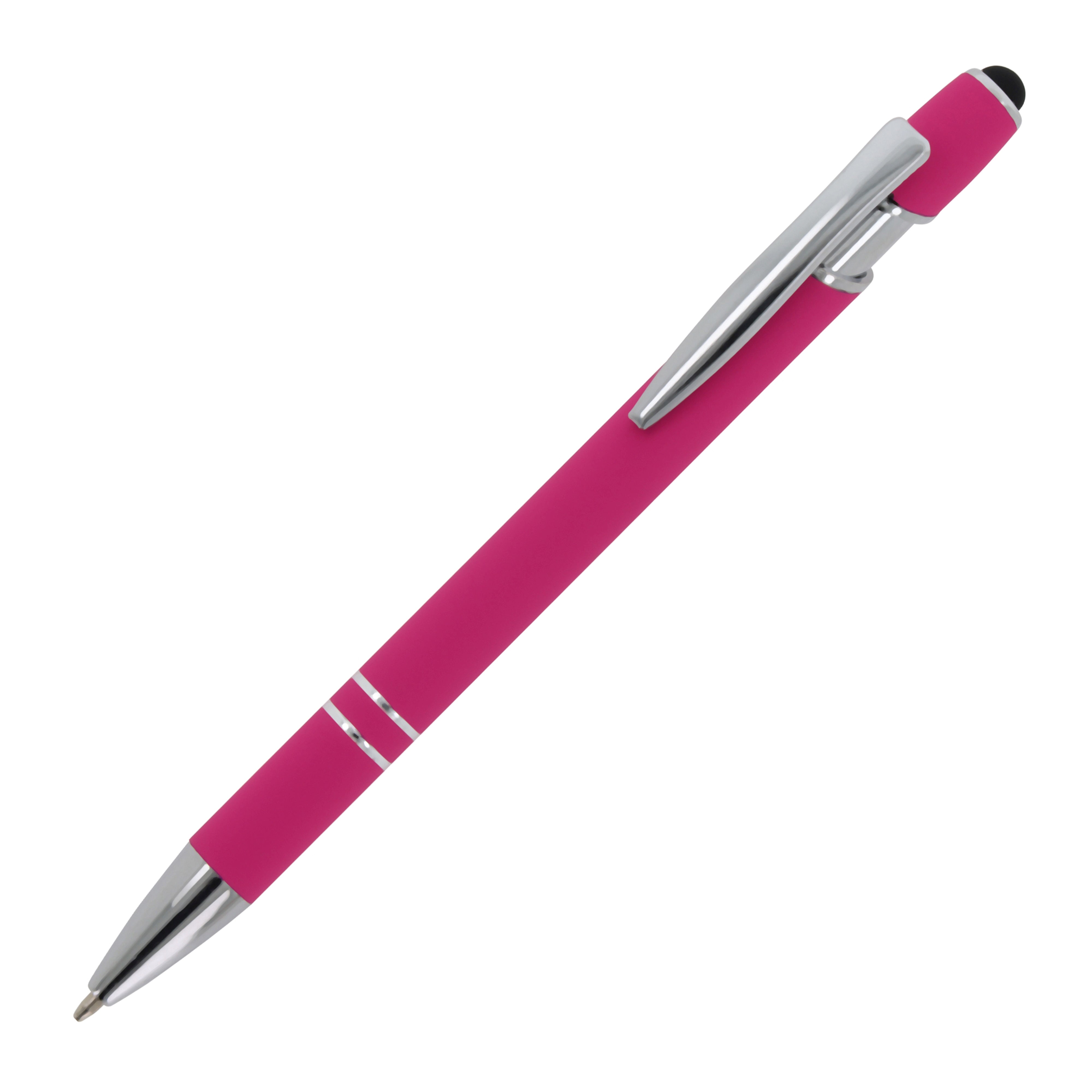 PARIS Soft Touch Metall Kugelschreiber mit Touchfunktion