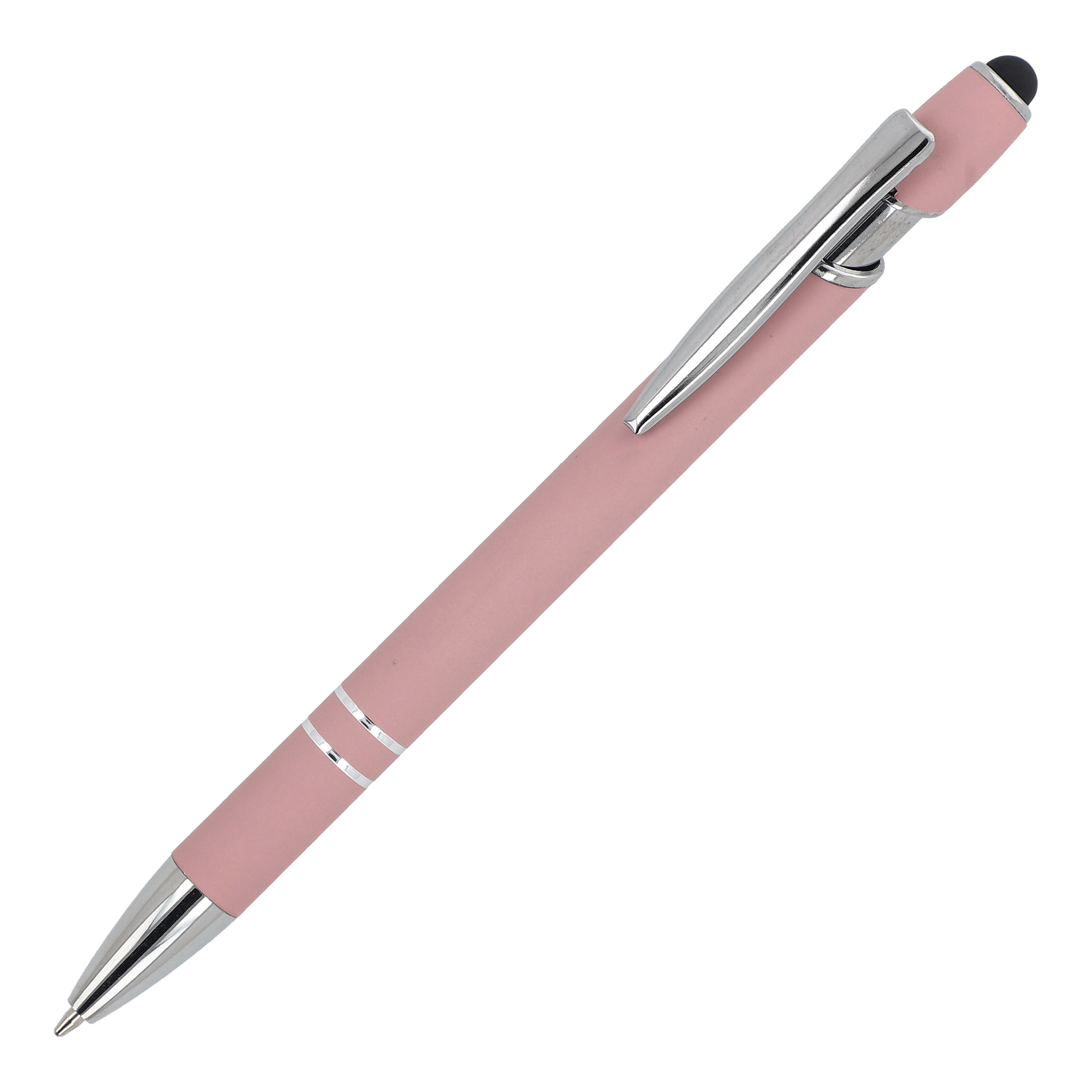 PARIS Soft Touch Metall Kugelschreiber mit Touchfunktion