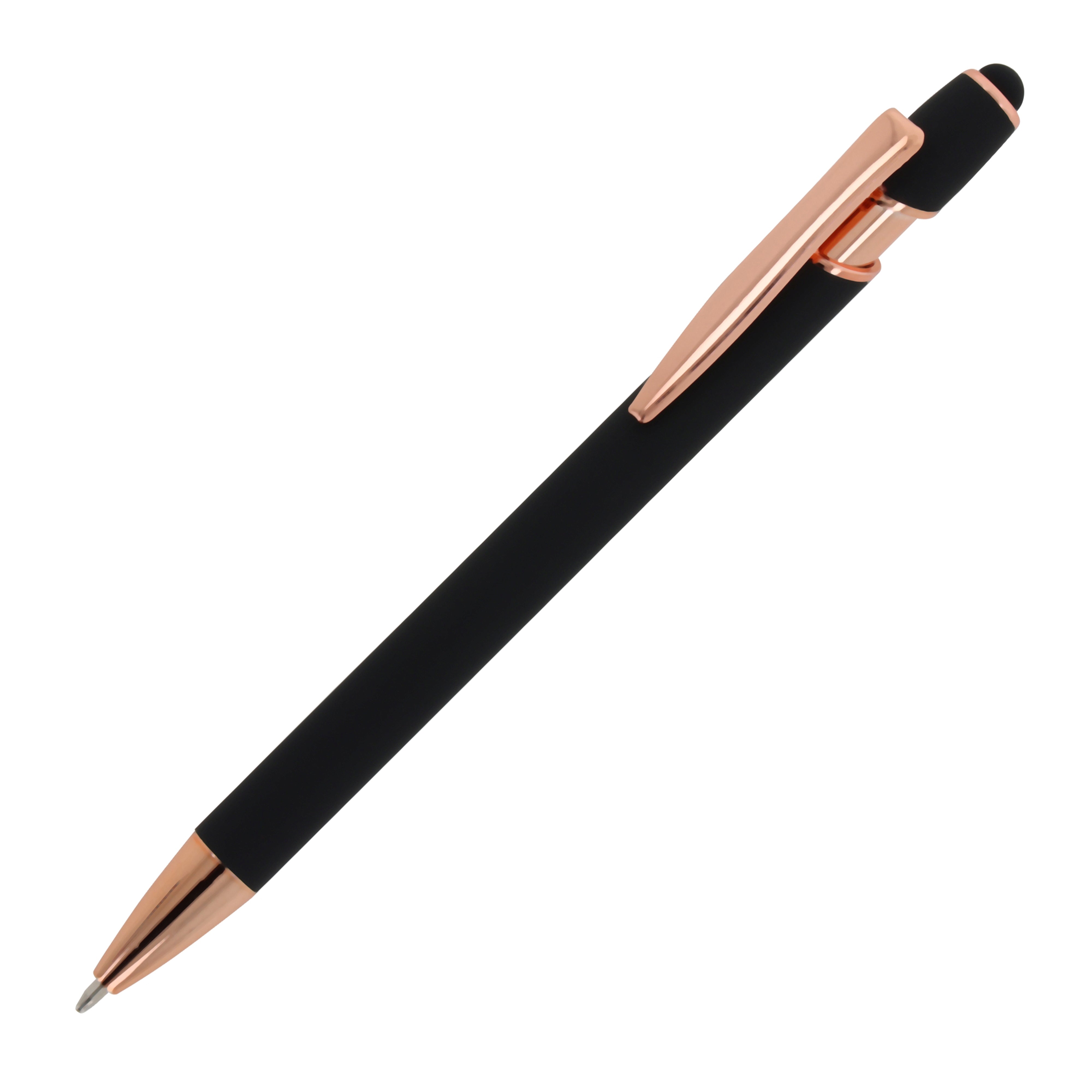 PARIS Deluxe Metall Kugelschreiber Soft Touch mit Stylus