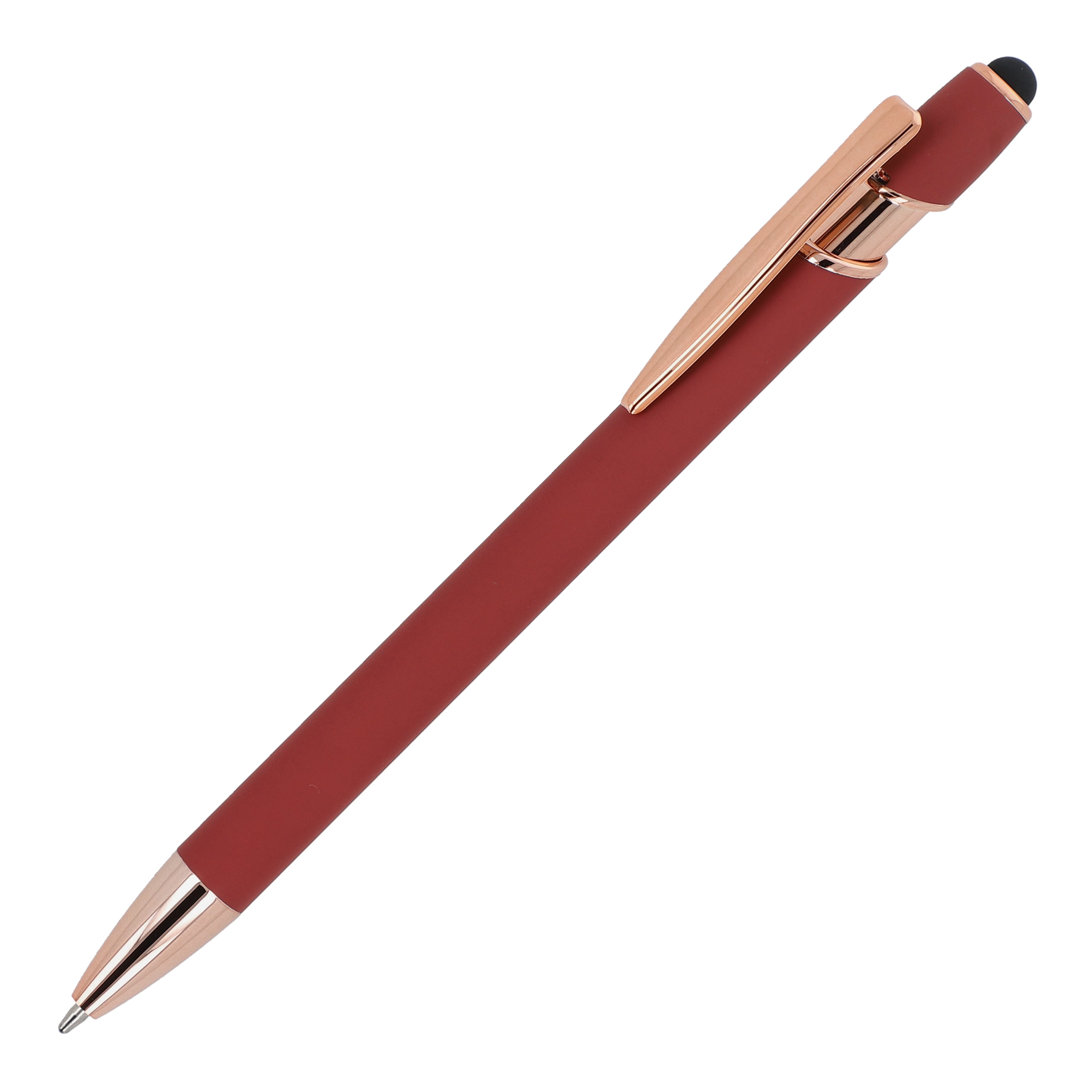 PARIS Deluxe Metall Kugelschreiber Soft Touch mit Stylus