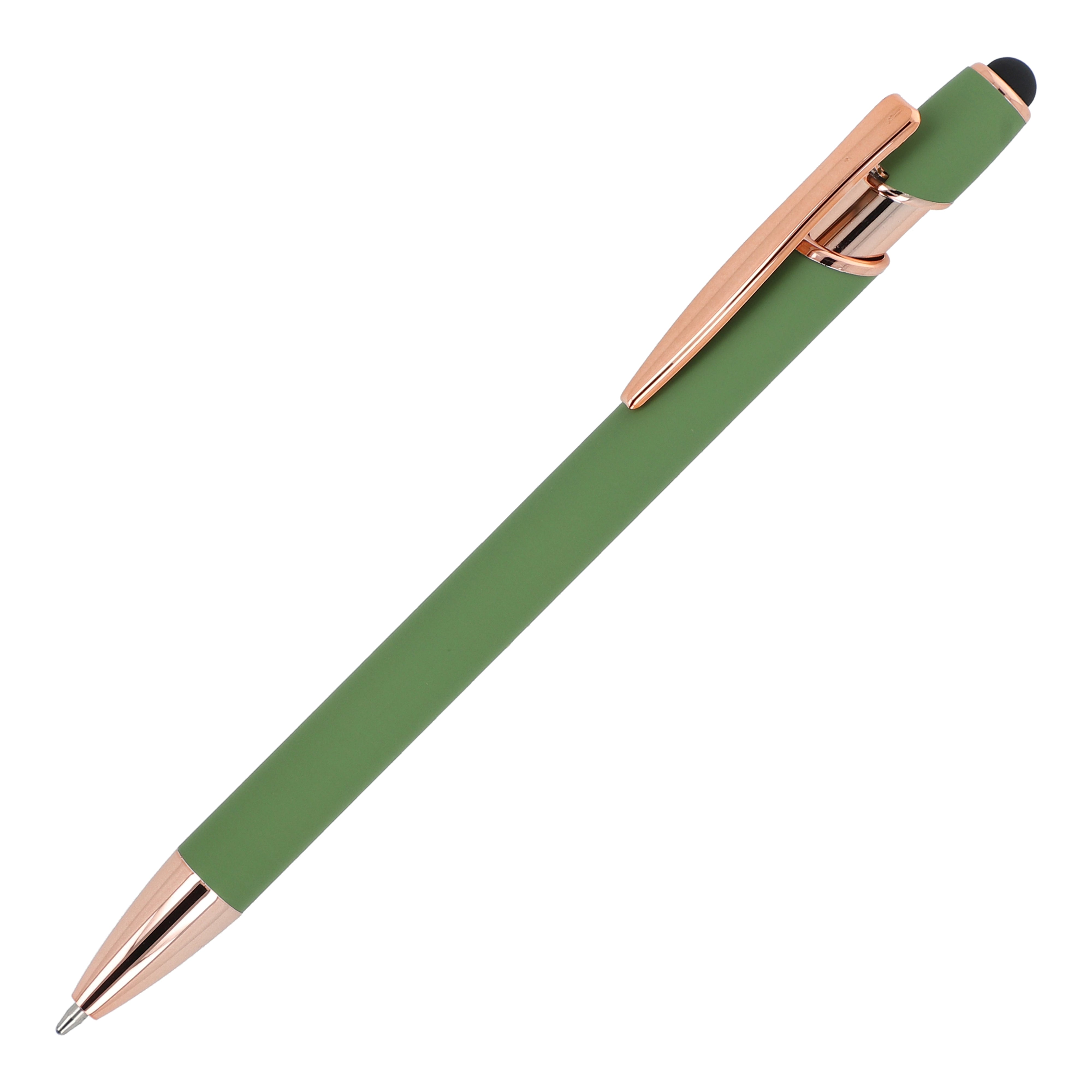 PARIS Deluxe Metall Kugelschreiber Soft Touch mit Stylus
