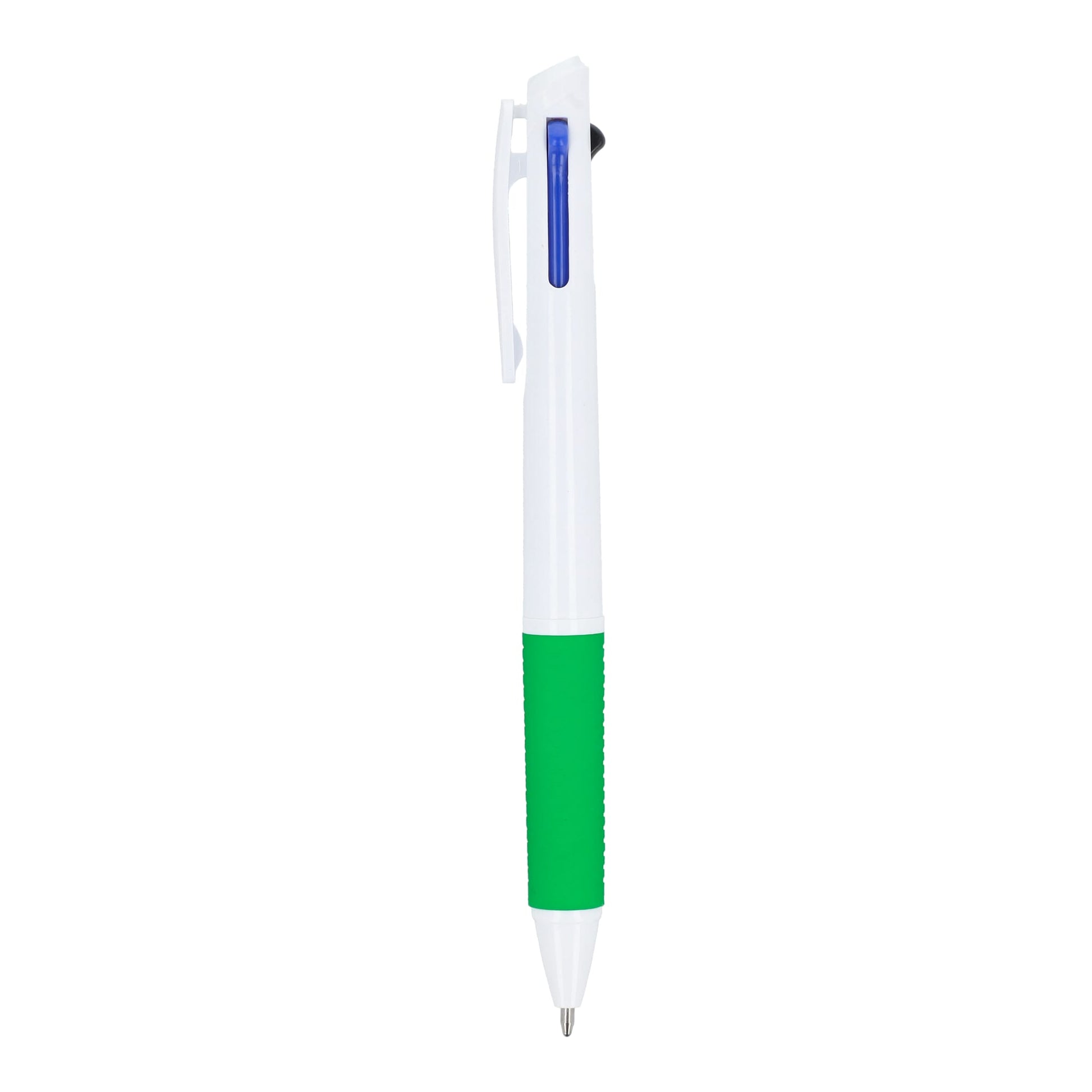 3-Farben-Stift mit Griffzone und Schlüsselband