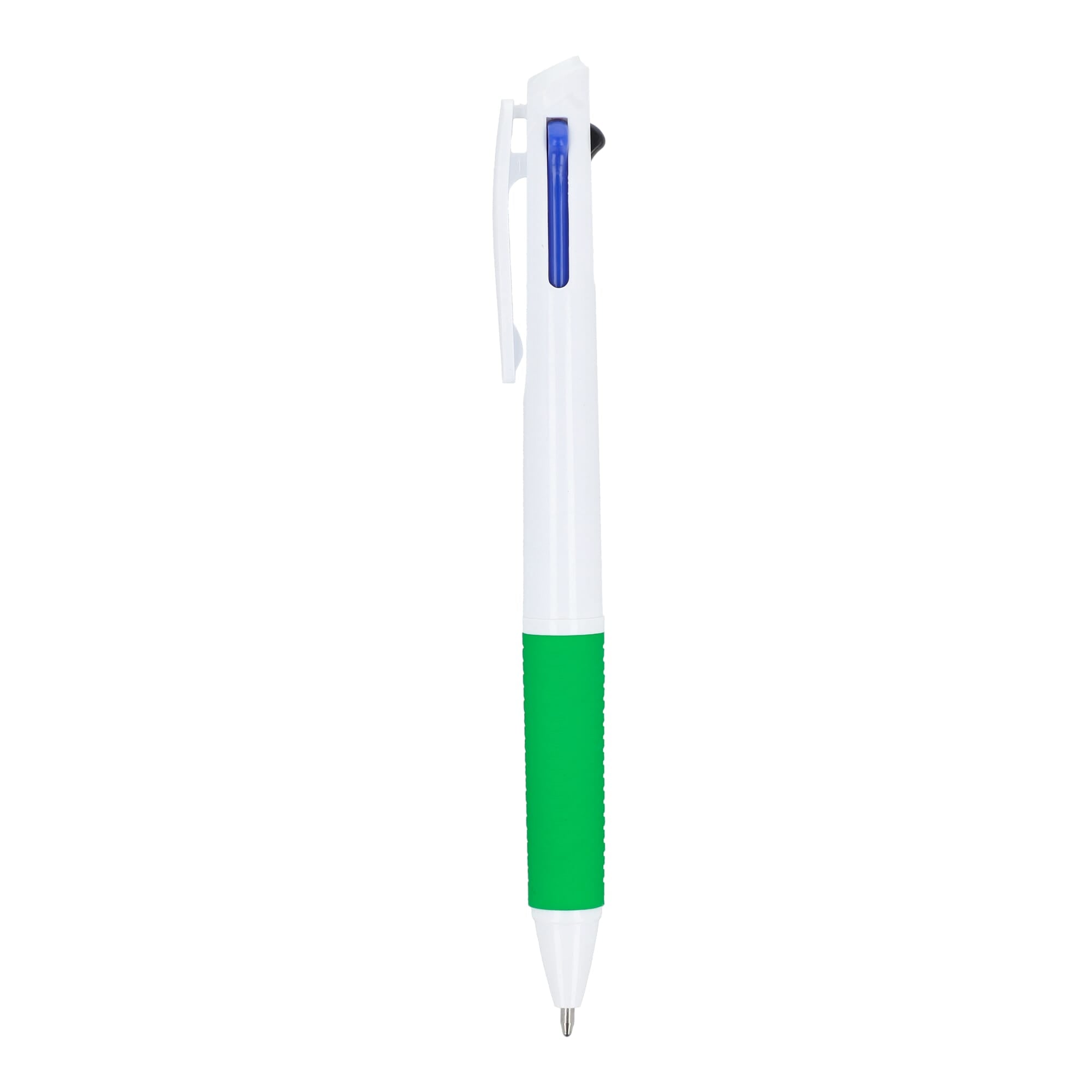 3-Farben-Stift mit Griffzone und Schlüsselband