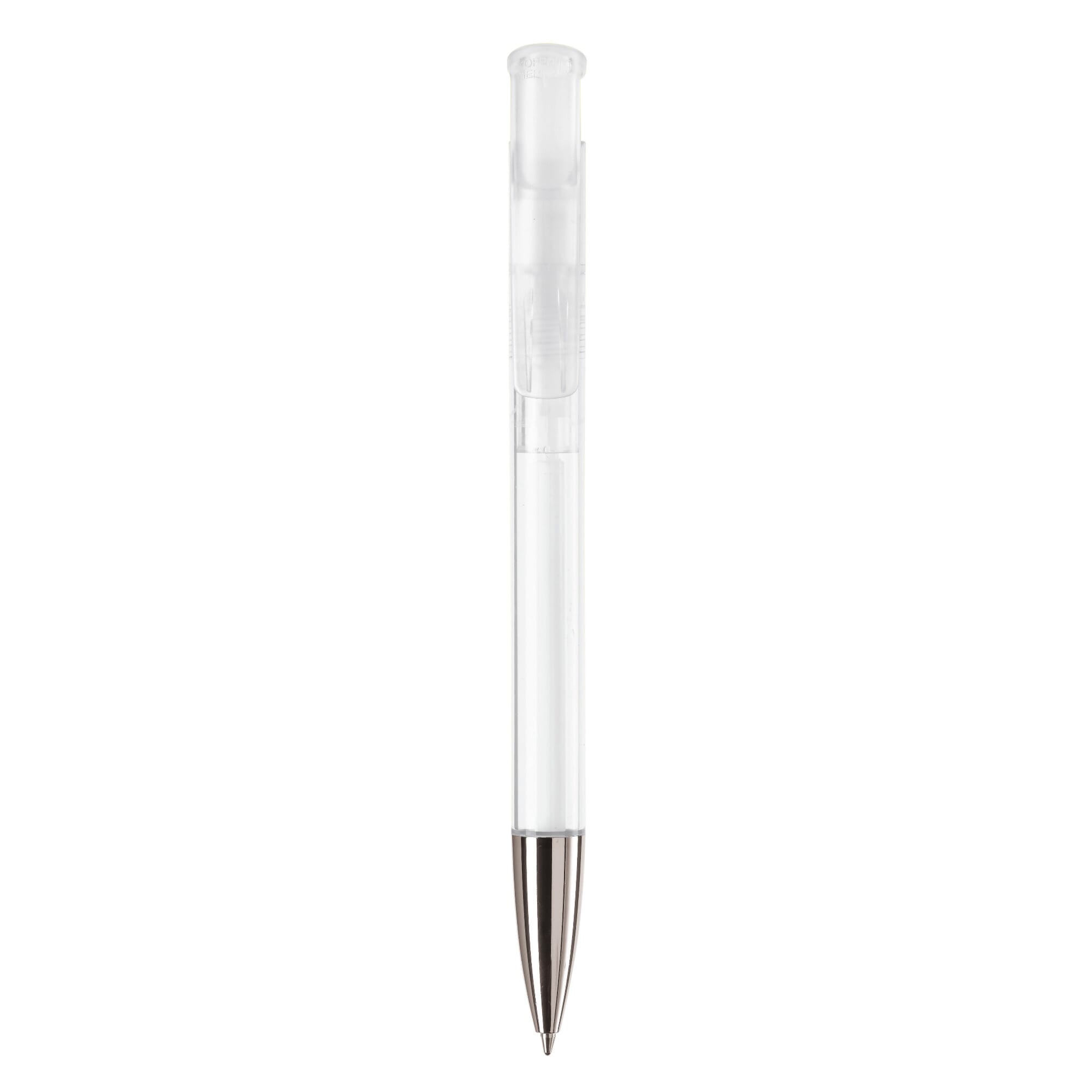 Kugelschreiber Avalon Transparent mit Metallspitze