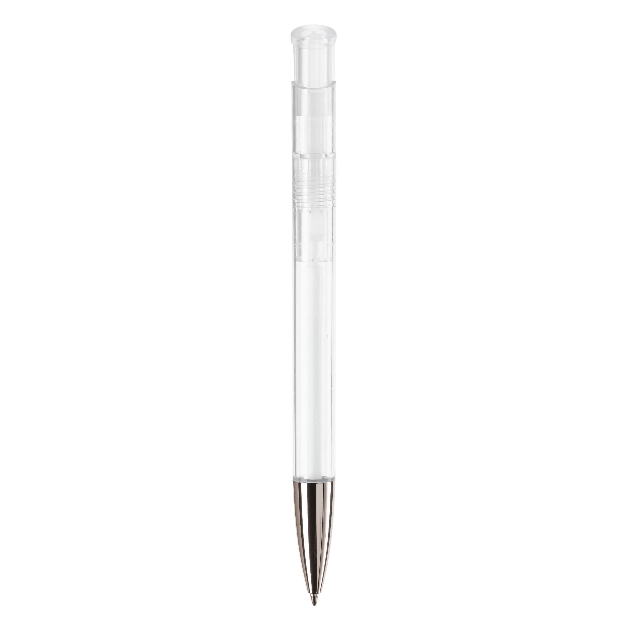 Kugelschreiber Avalon Transparent mit Metallspitze