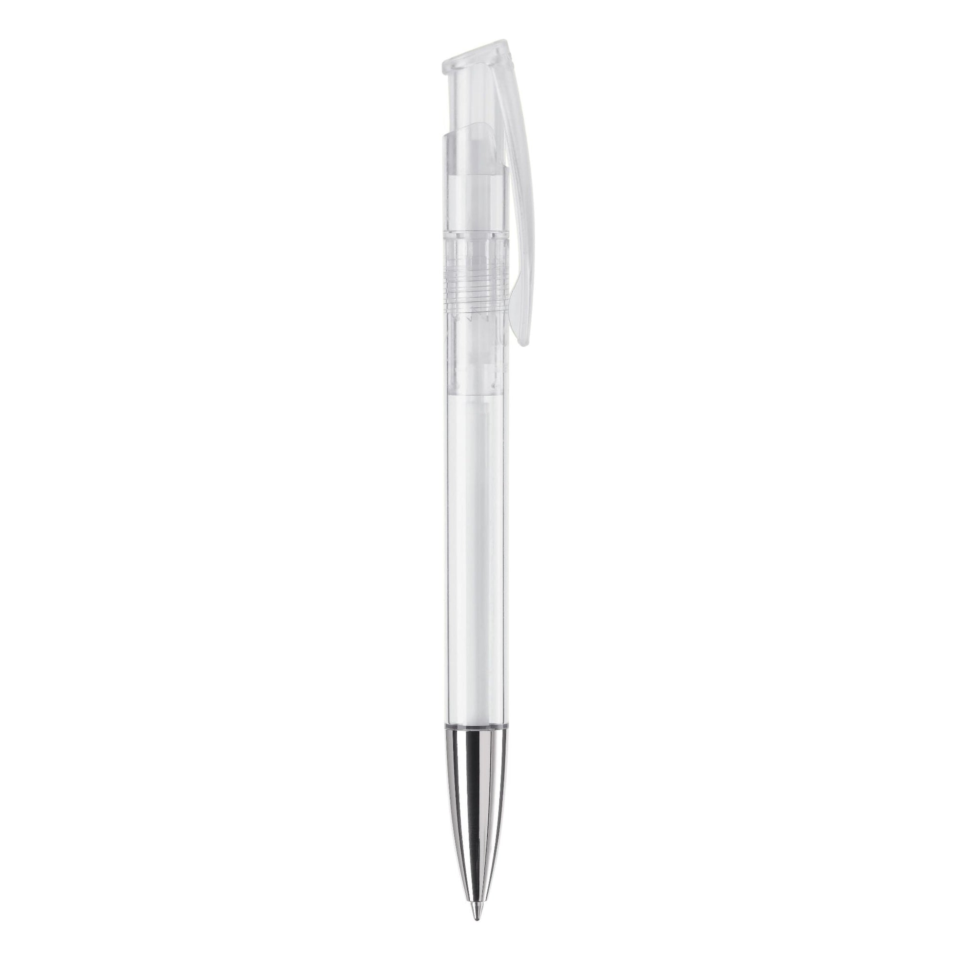 Kugelschreiber Avalon Transparent mit Metallspitze