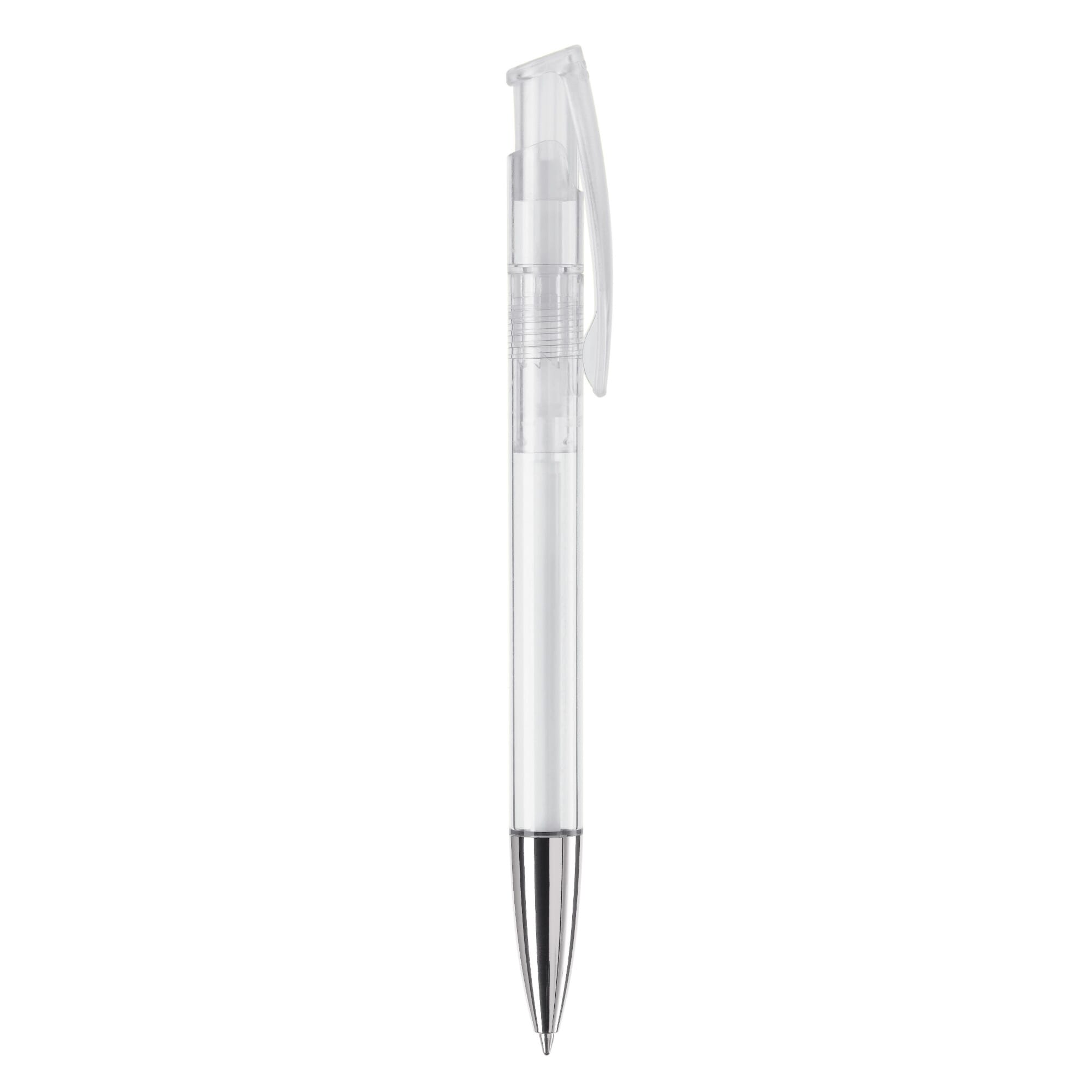 Kugelschreiber Avalon Transparent mit Metallspitze