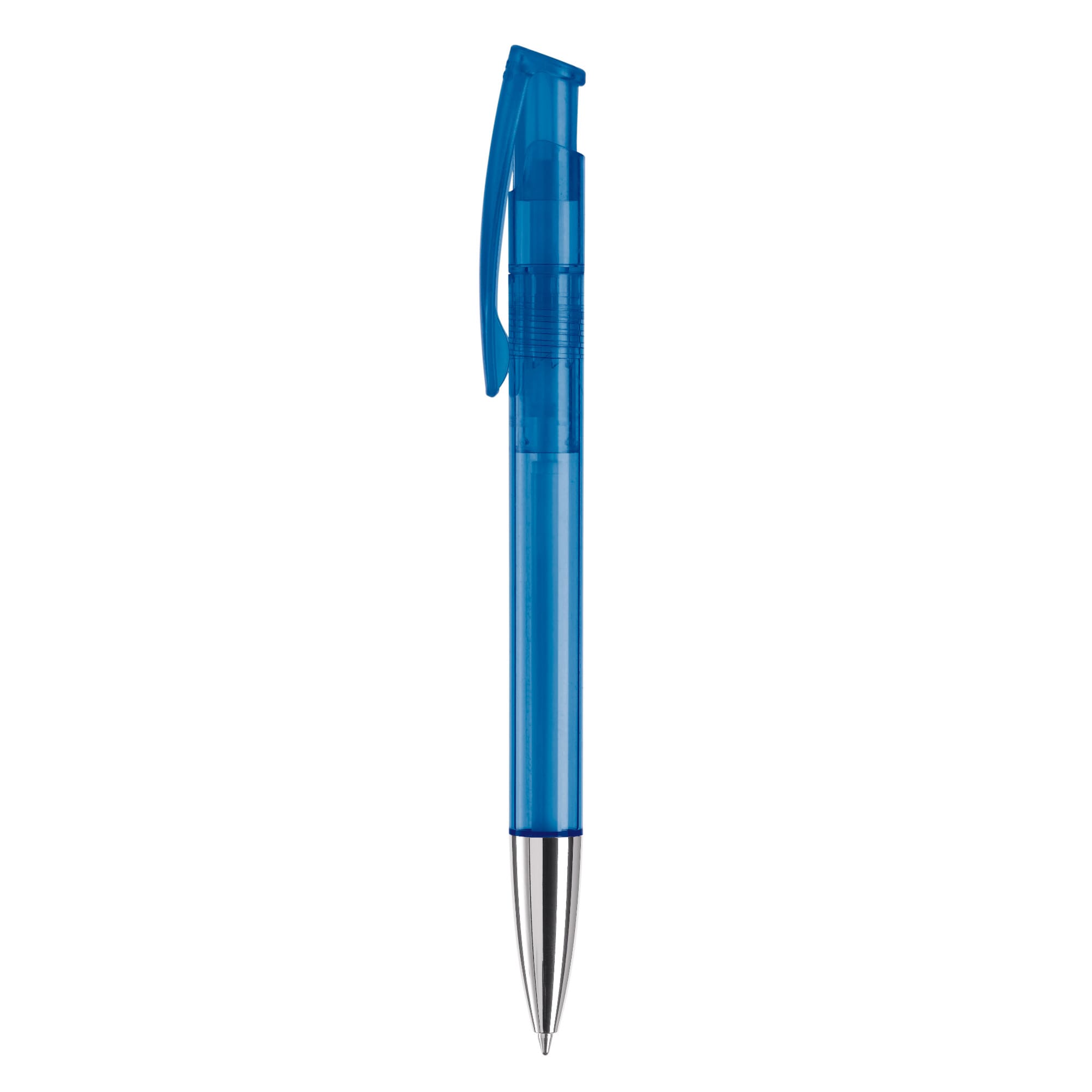 Kugelschreiber Avalon Transparent mit Metallspitze