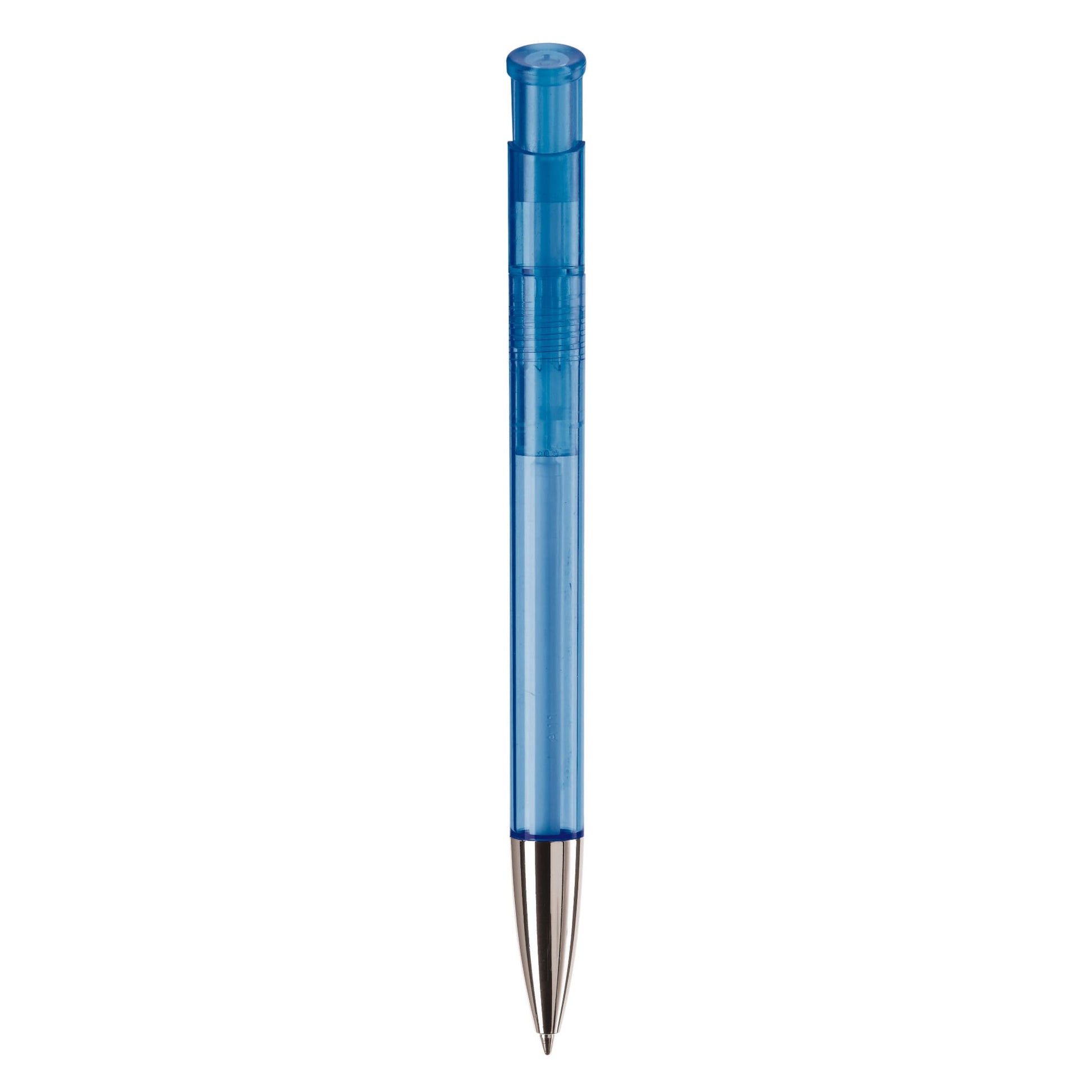 Kugelschreiber Avalon Transparent mit Metallspitze