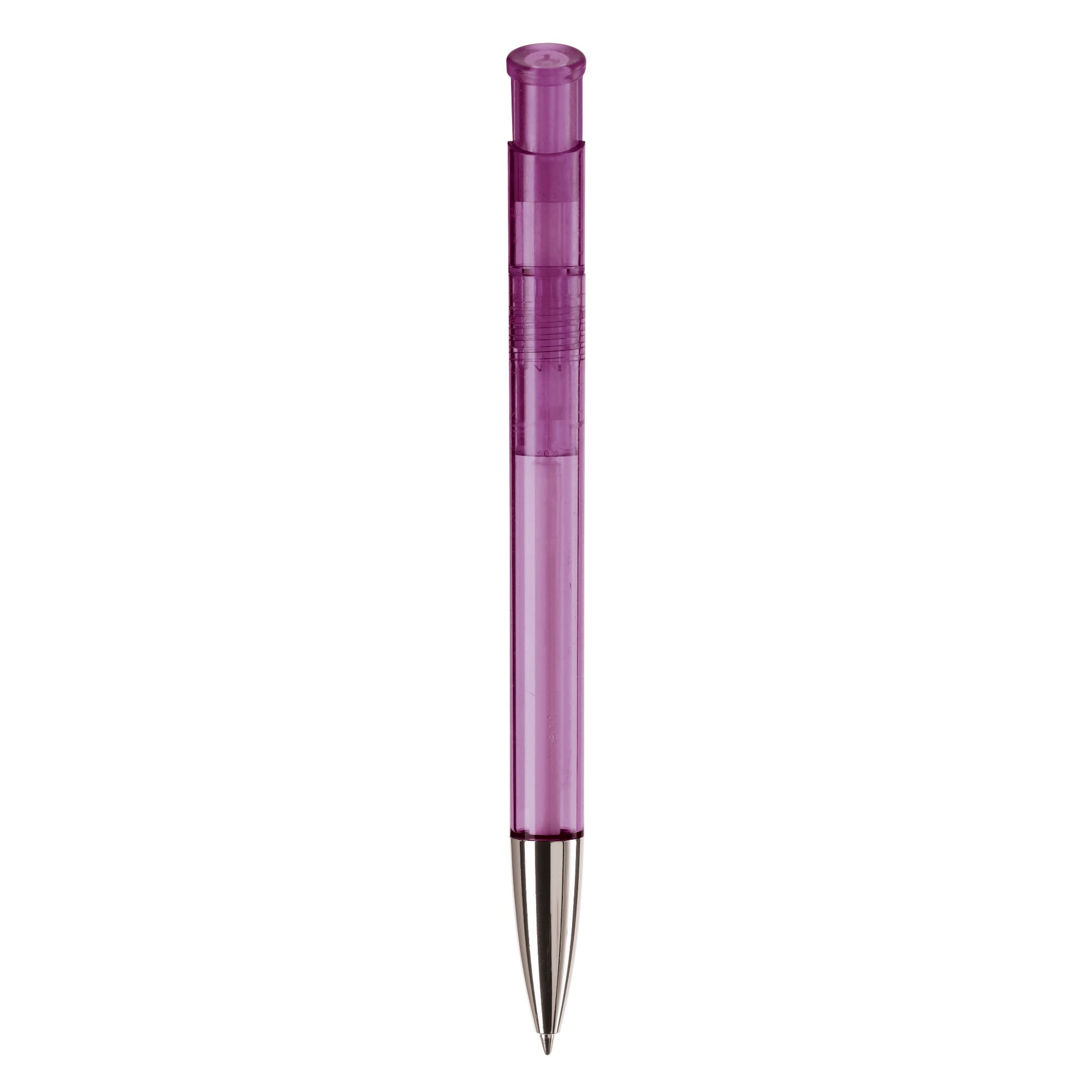 Kugelschreiber Avalon Transparent mit Metallspitze