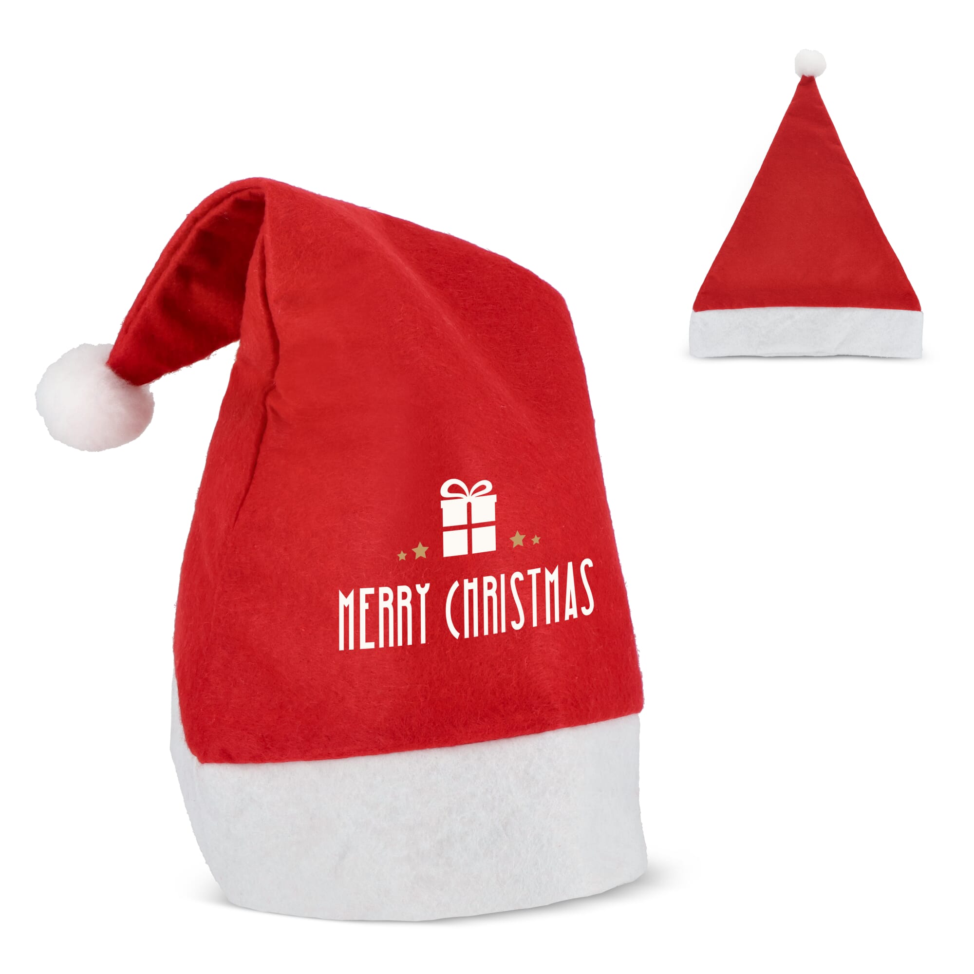 Weihnachtsmütze aus Filz