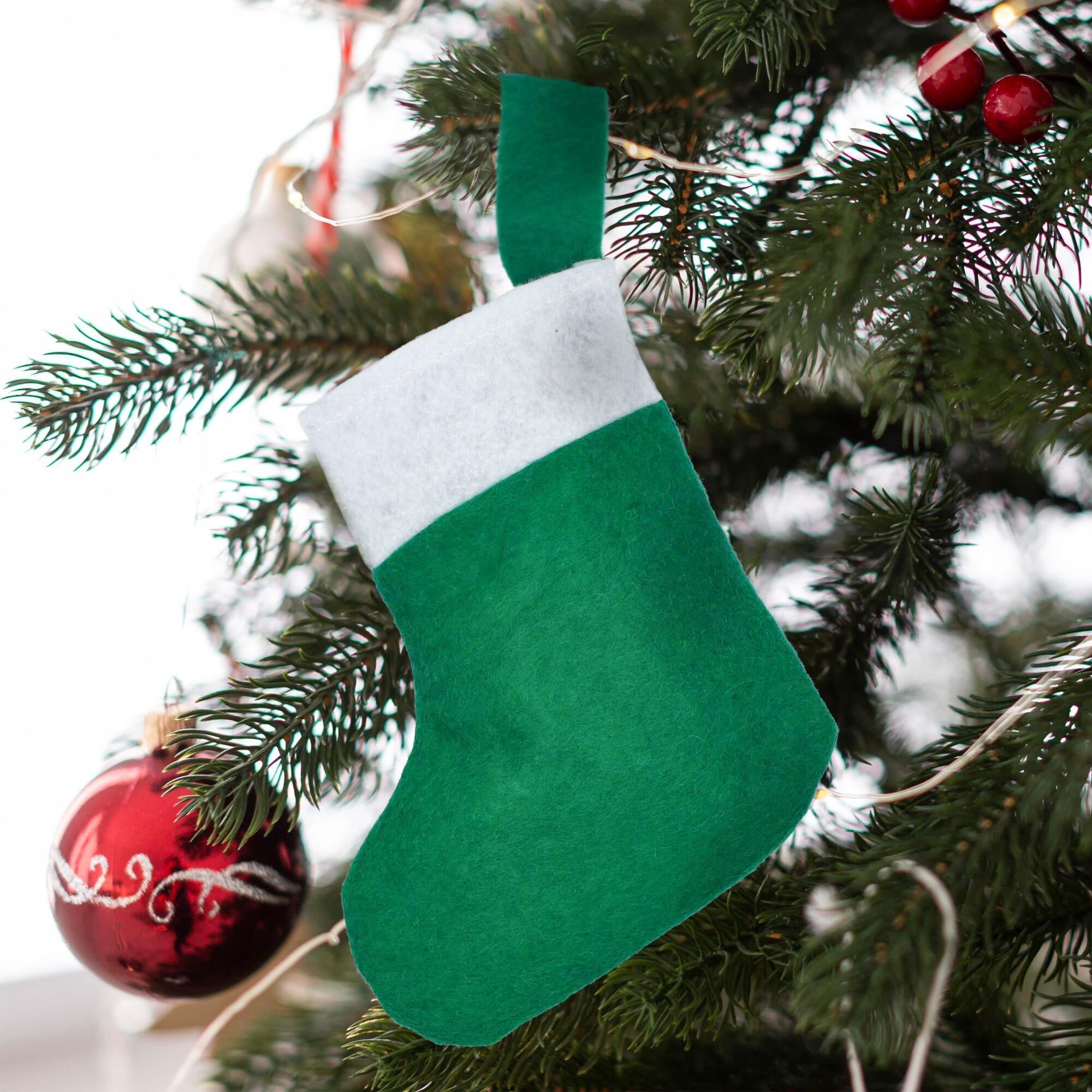Filz-Weihnachtsstrumpf 20 cm