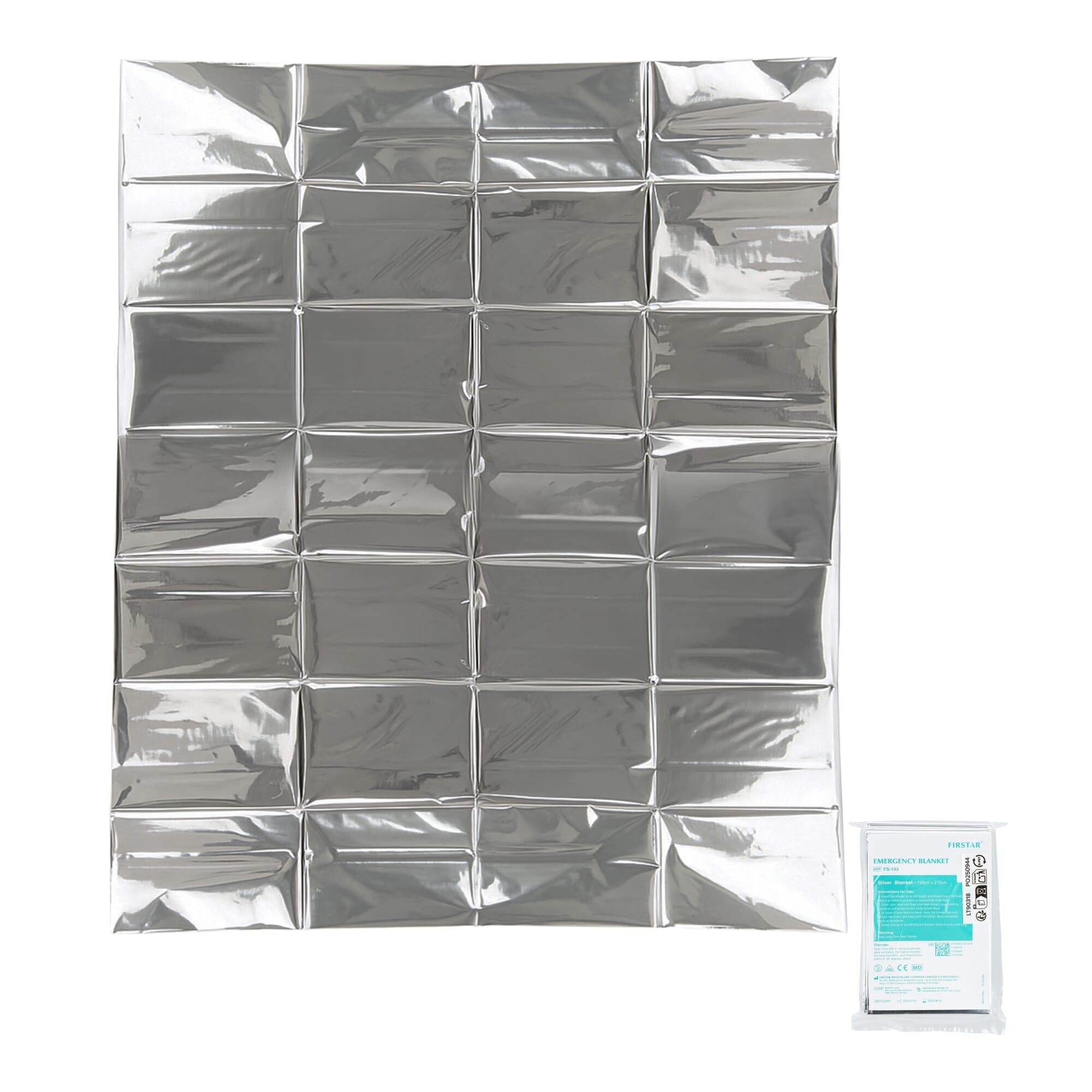 Notfall-Rettungsdecke 130 x 210 cm