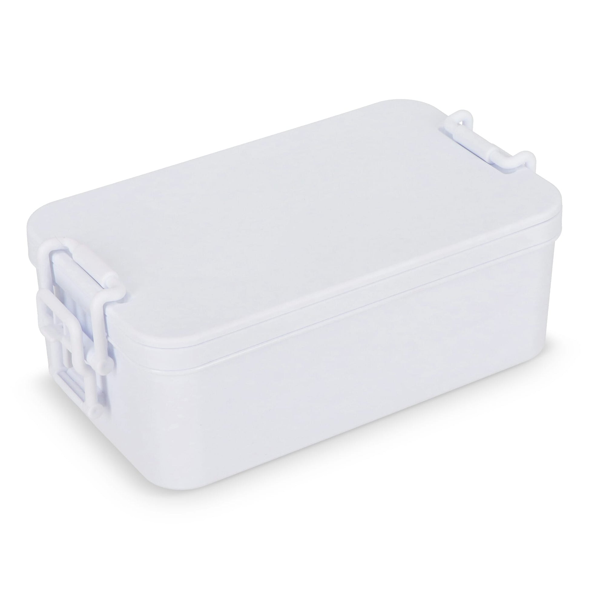 Doppelte Lunchbox mit Besteck