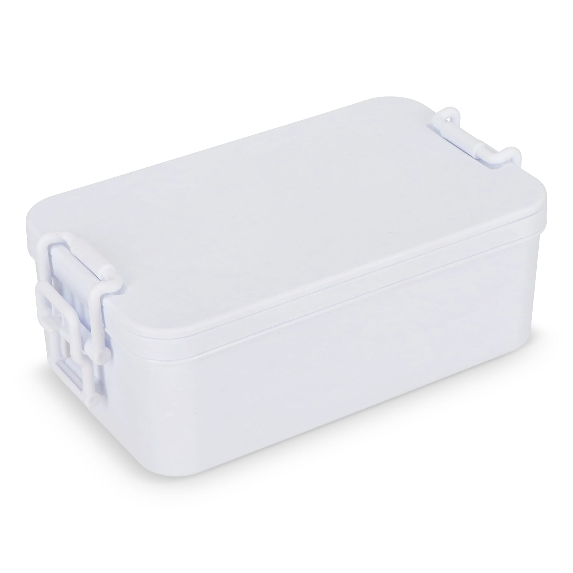 Doppelte Lunchbox mit Besteck