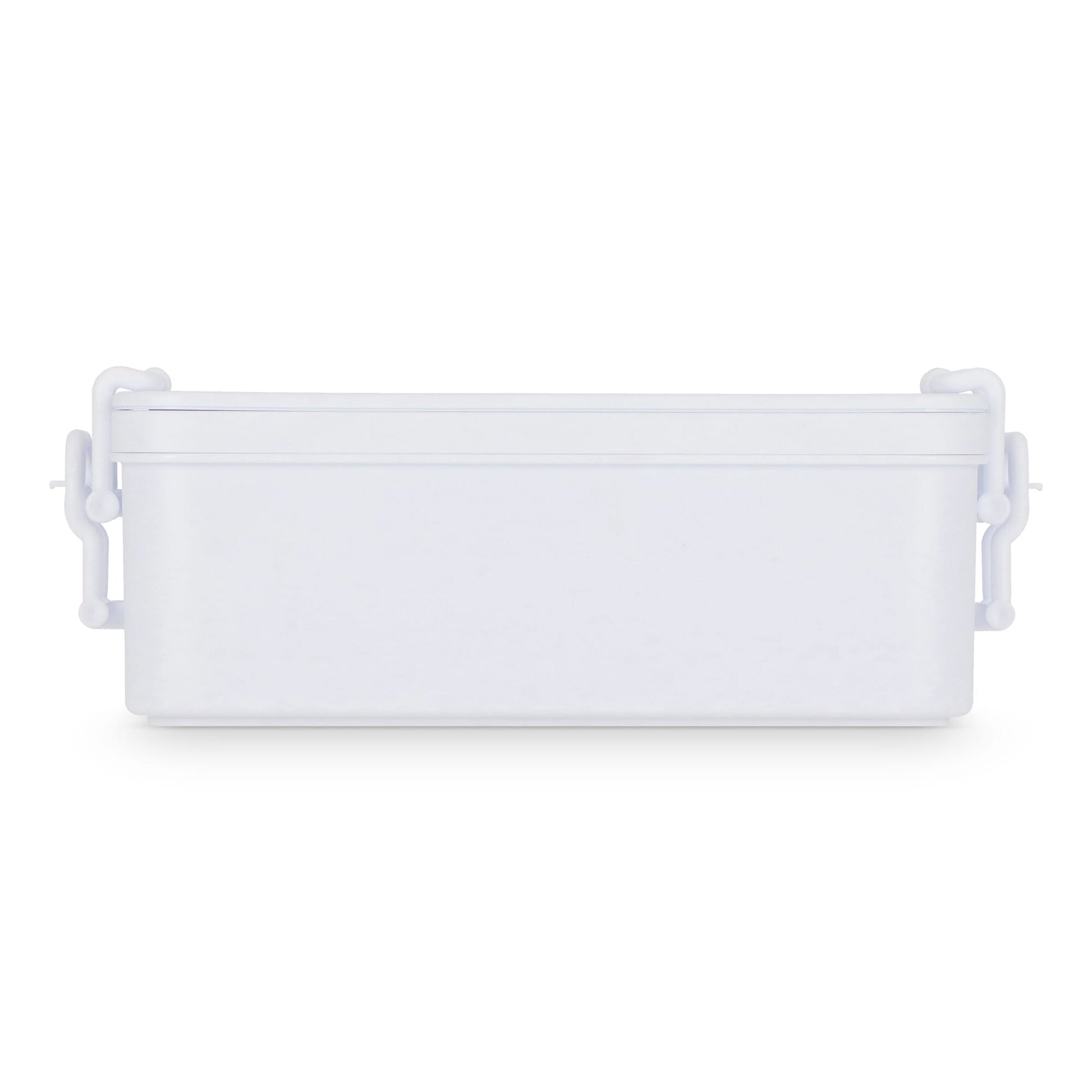 Doppelte Lunchbox mit Besteck