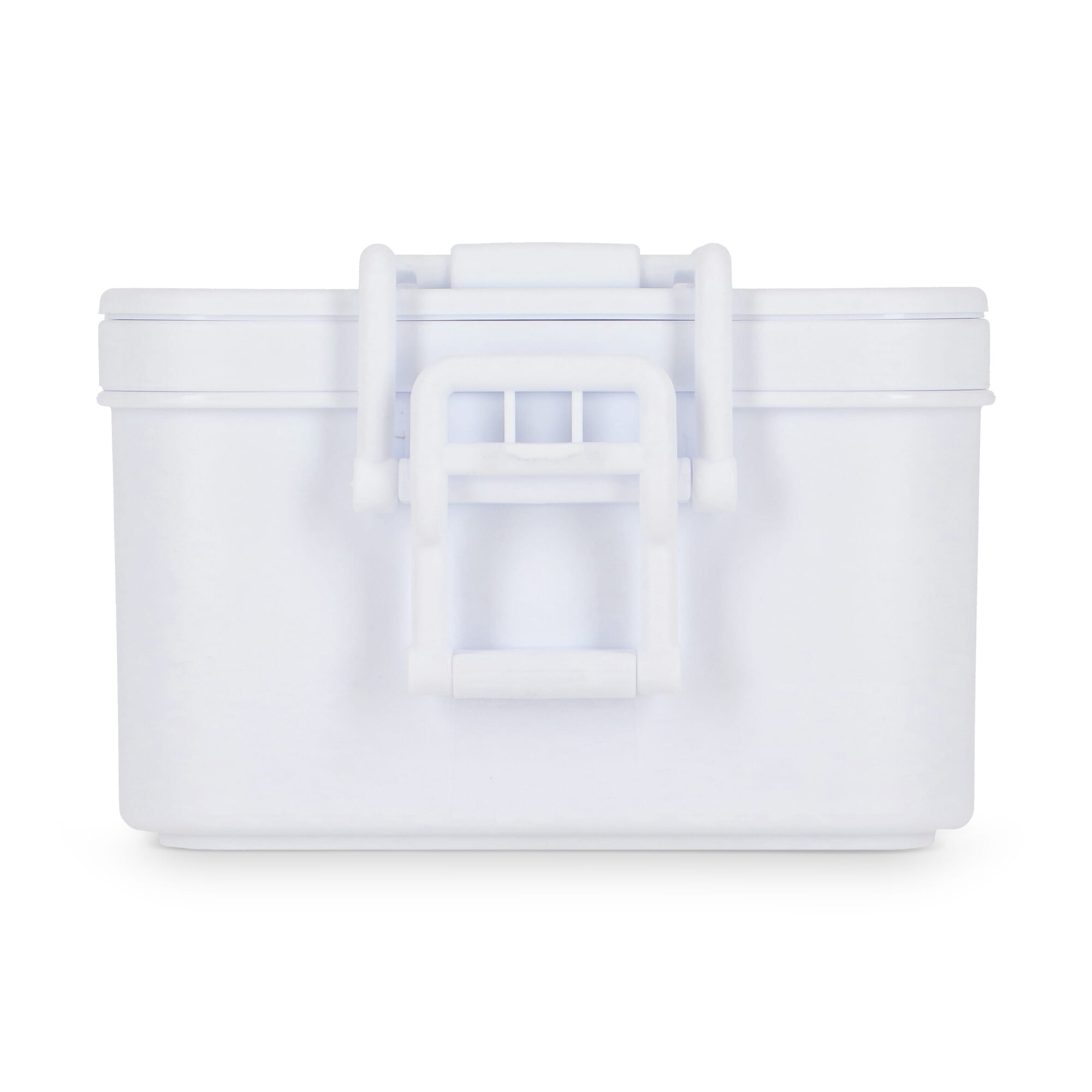 Doppelte Lunchbox mit Besteck