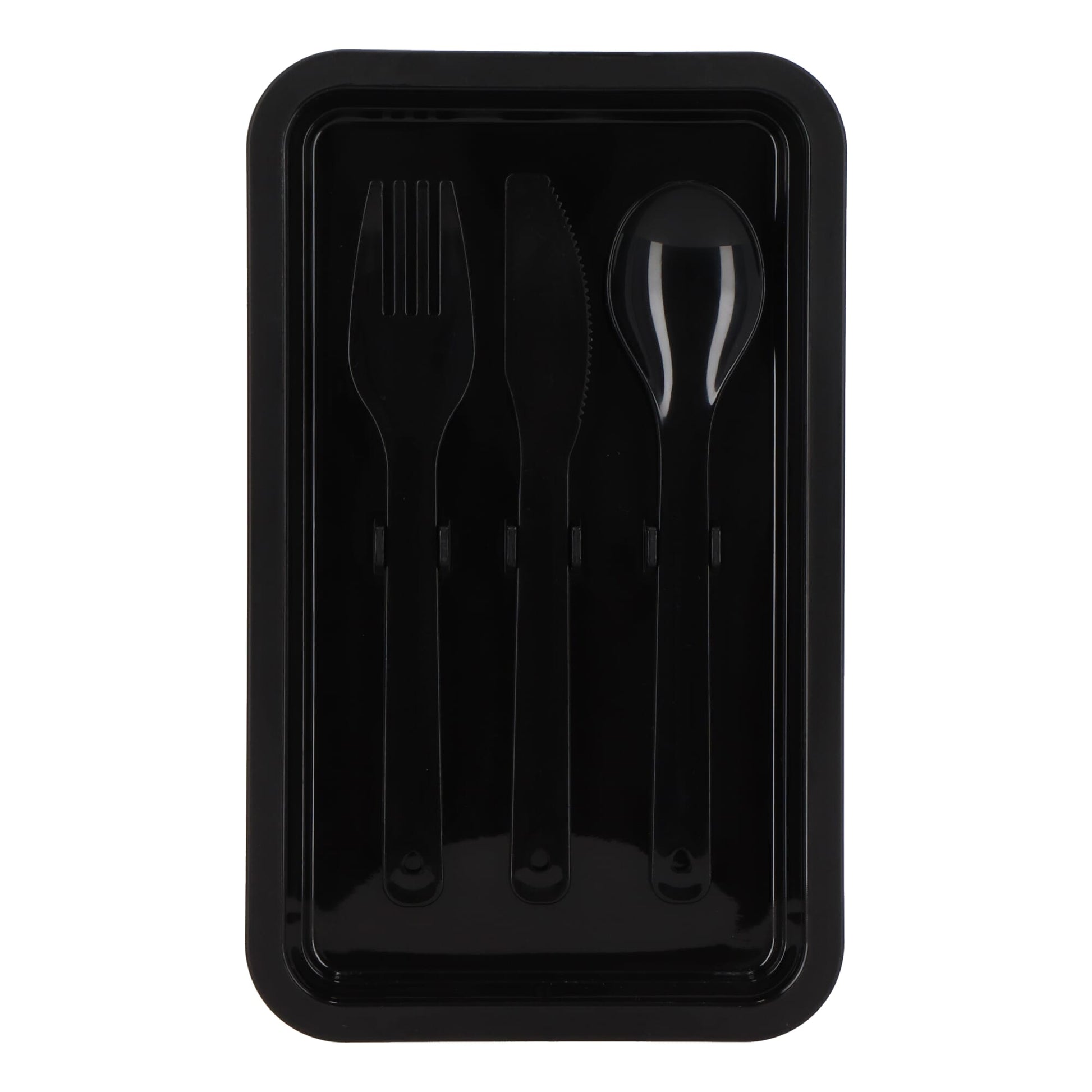 Doppelte Lunchbox mit Besteck