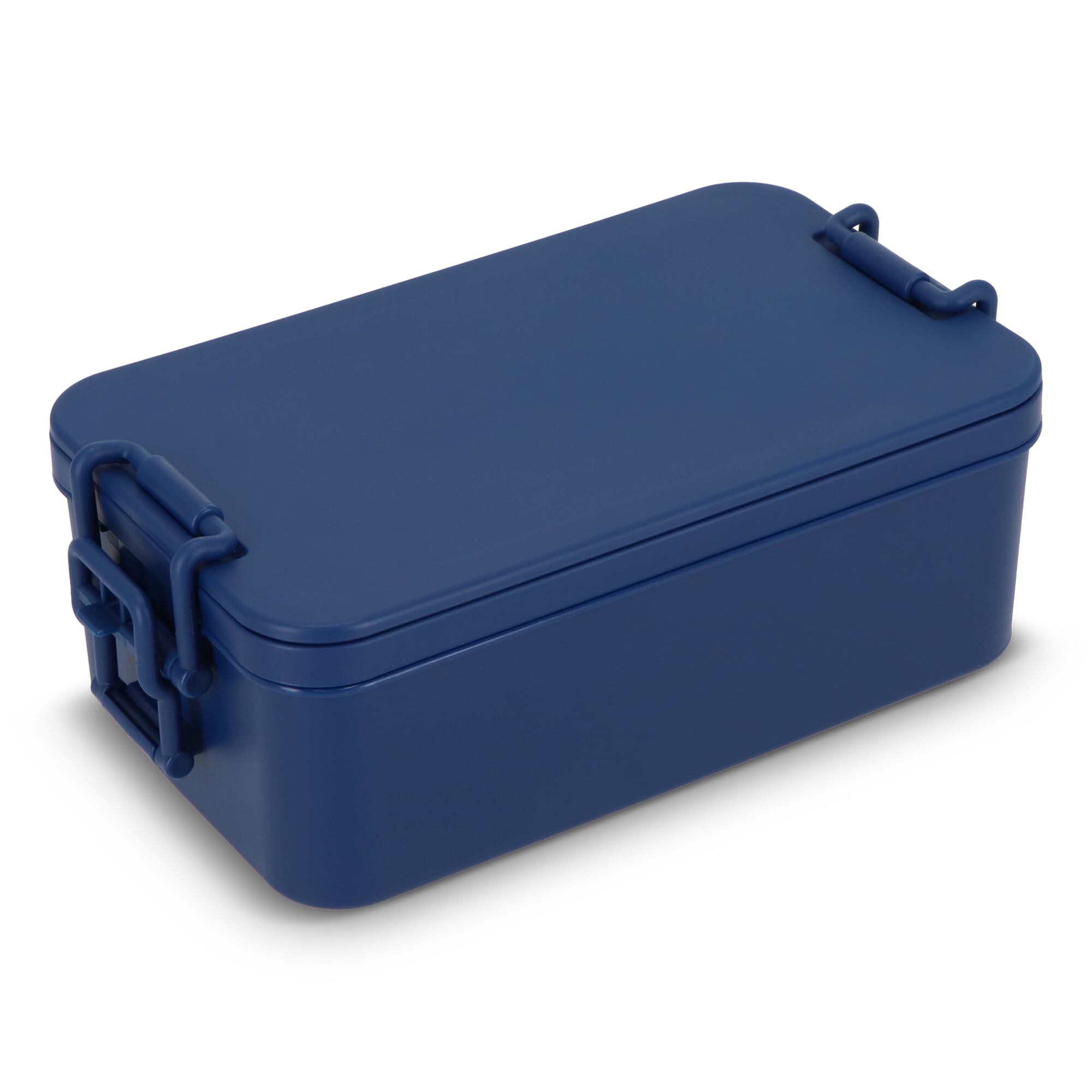 Doppelte Lunchbox mit Besteck