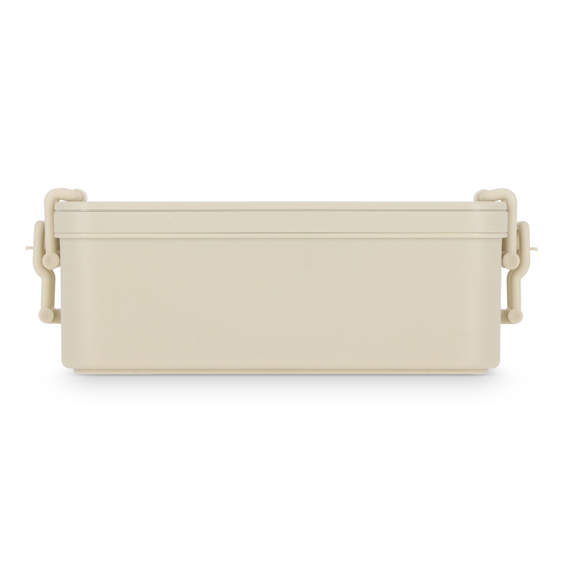 Doppelte Lunchbox mit Besteck