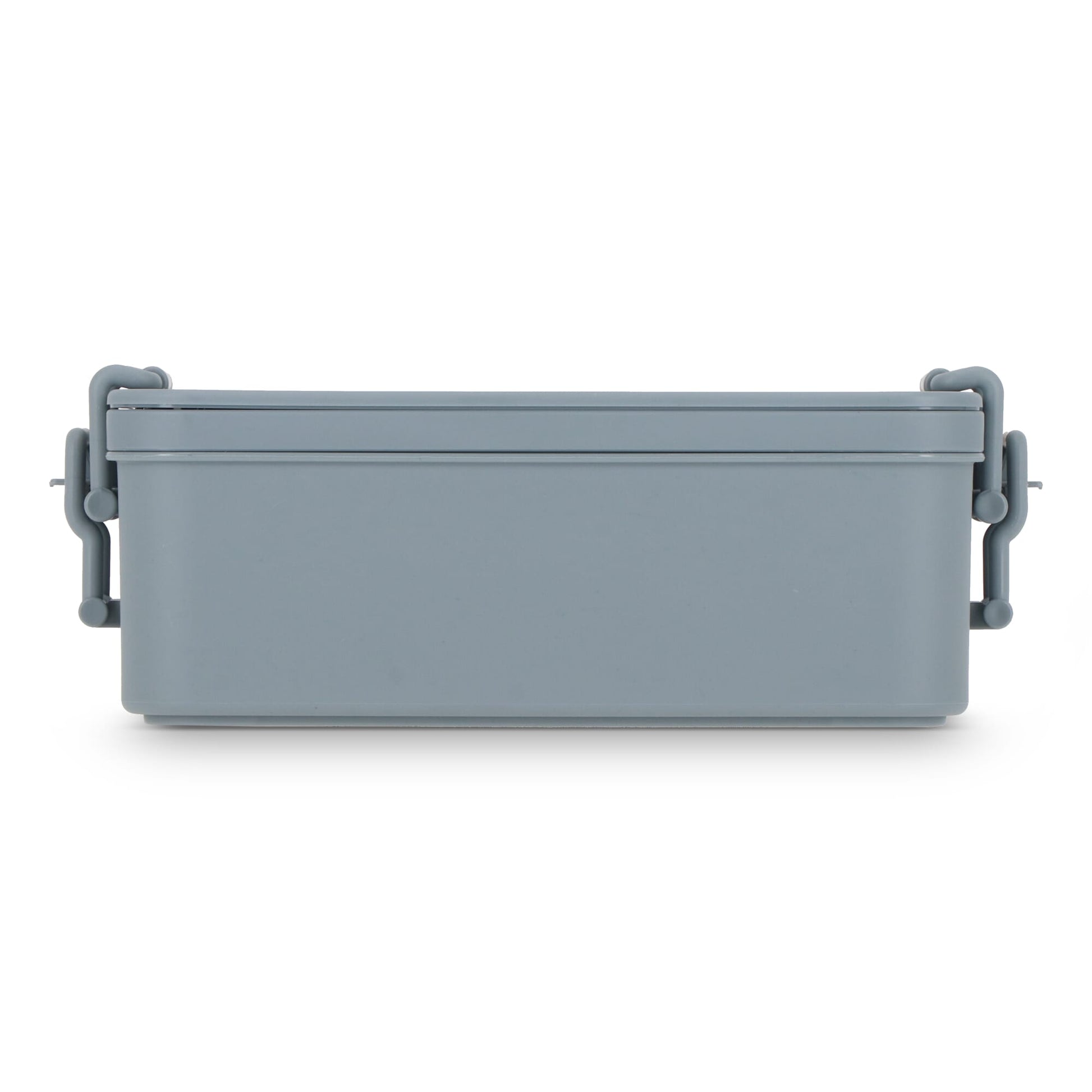 Doppelte Lunchbox mit Besteck