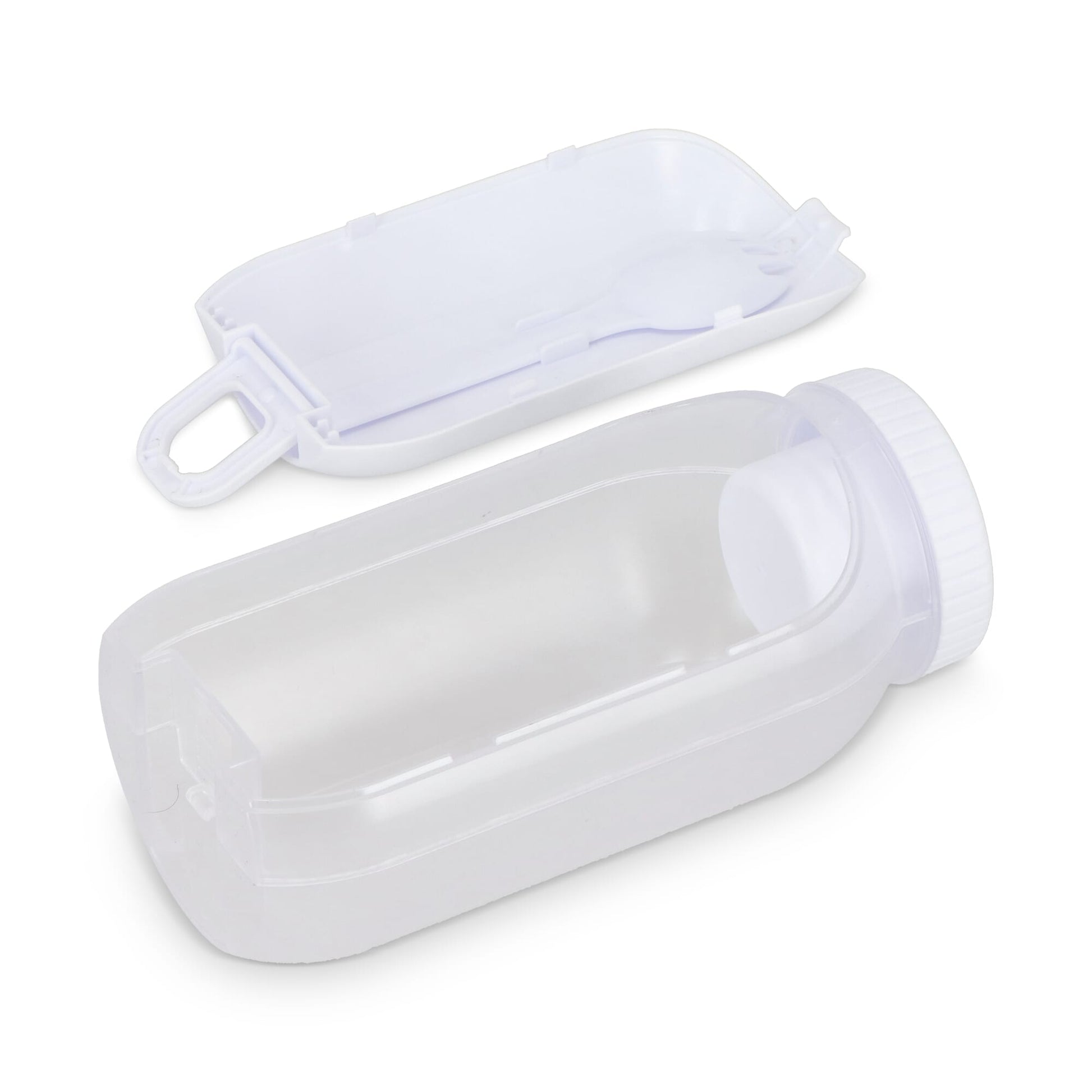 All-in-One-Lunchbox mit Soßenfach und Löffel-Gabel