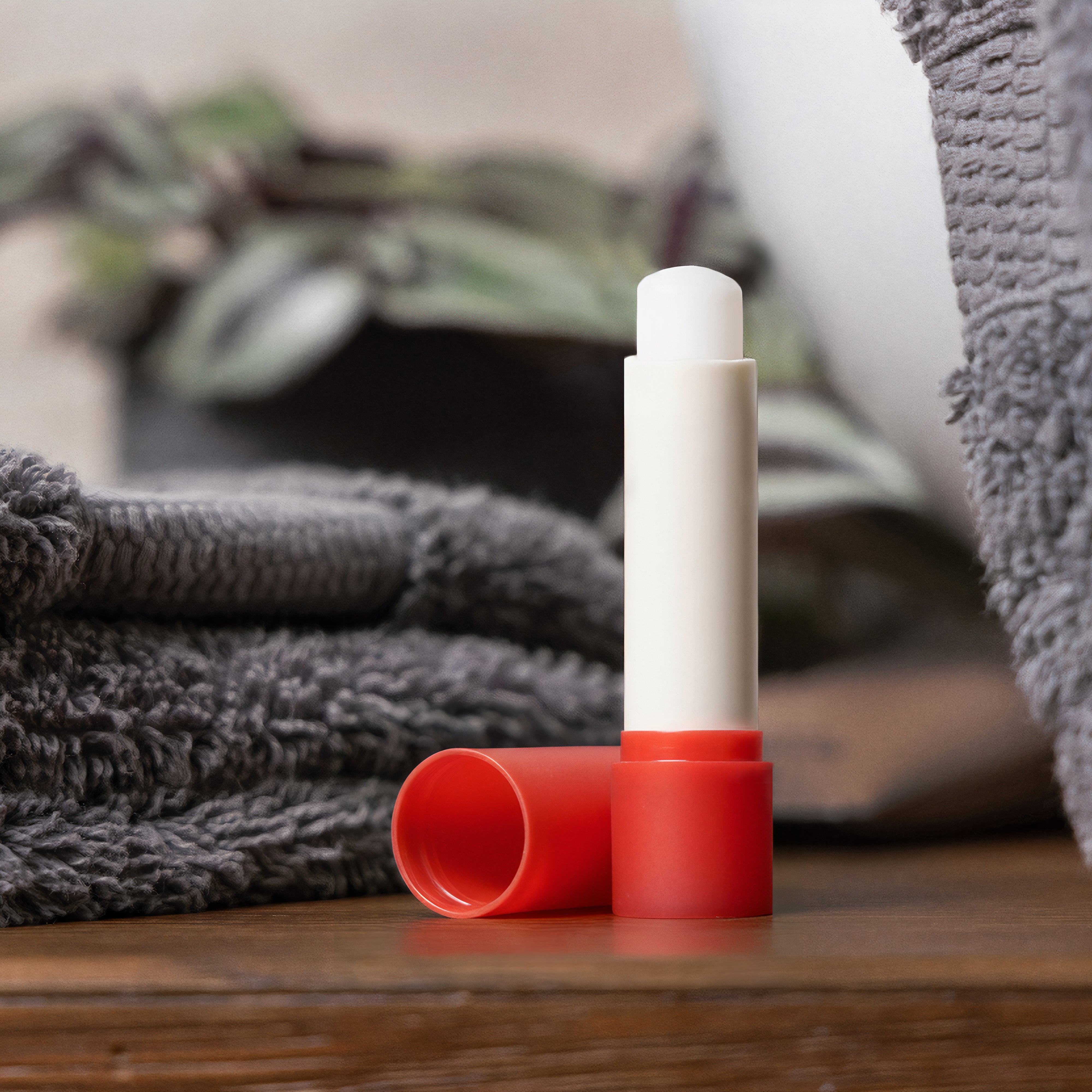 Lippenpflegestift aus recycelten Materialien