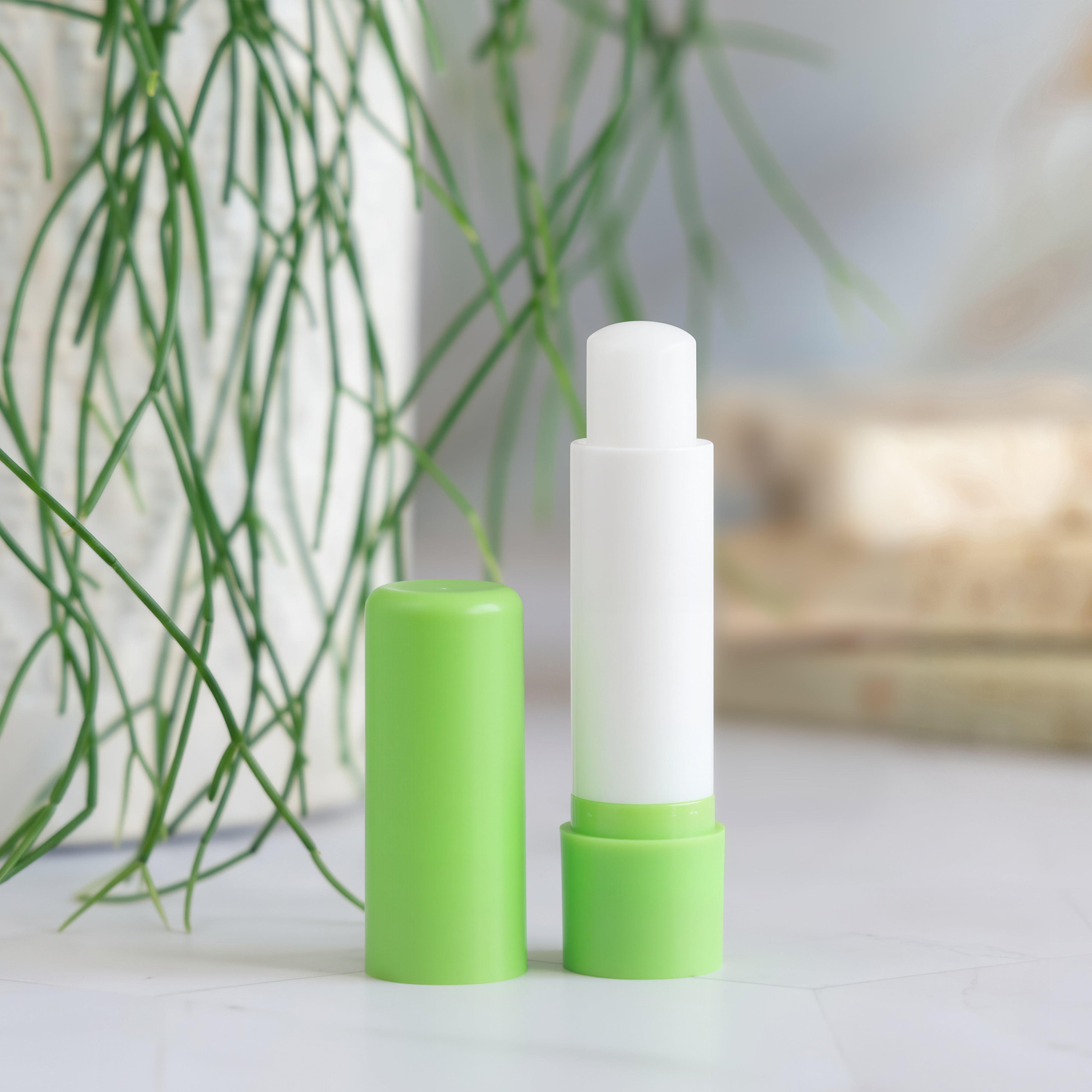 Lippenpflegestift aus recycelten Materialien