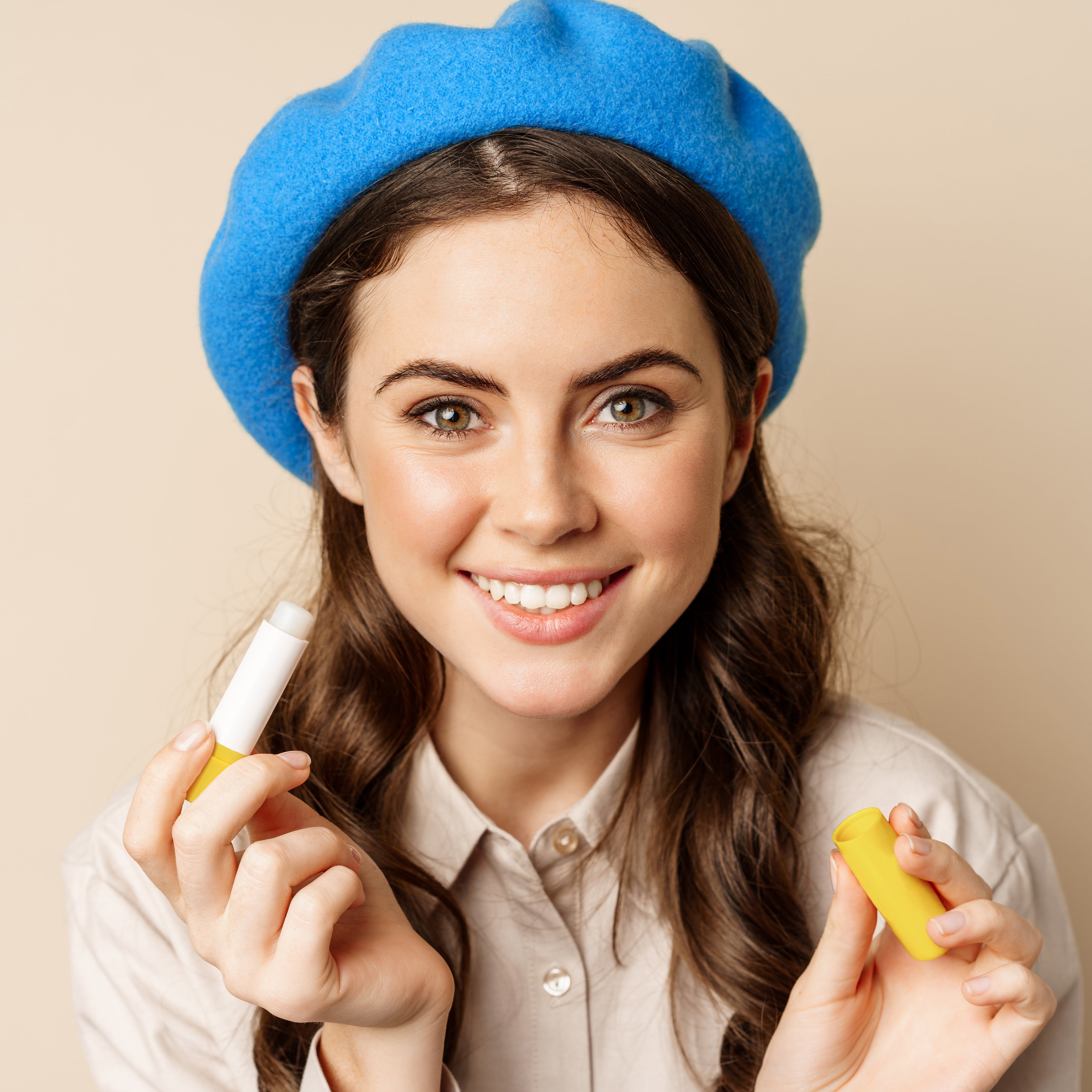 Lippenpflegestift aus recycelten Materialien
