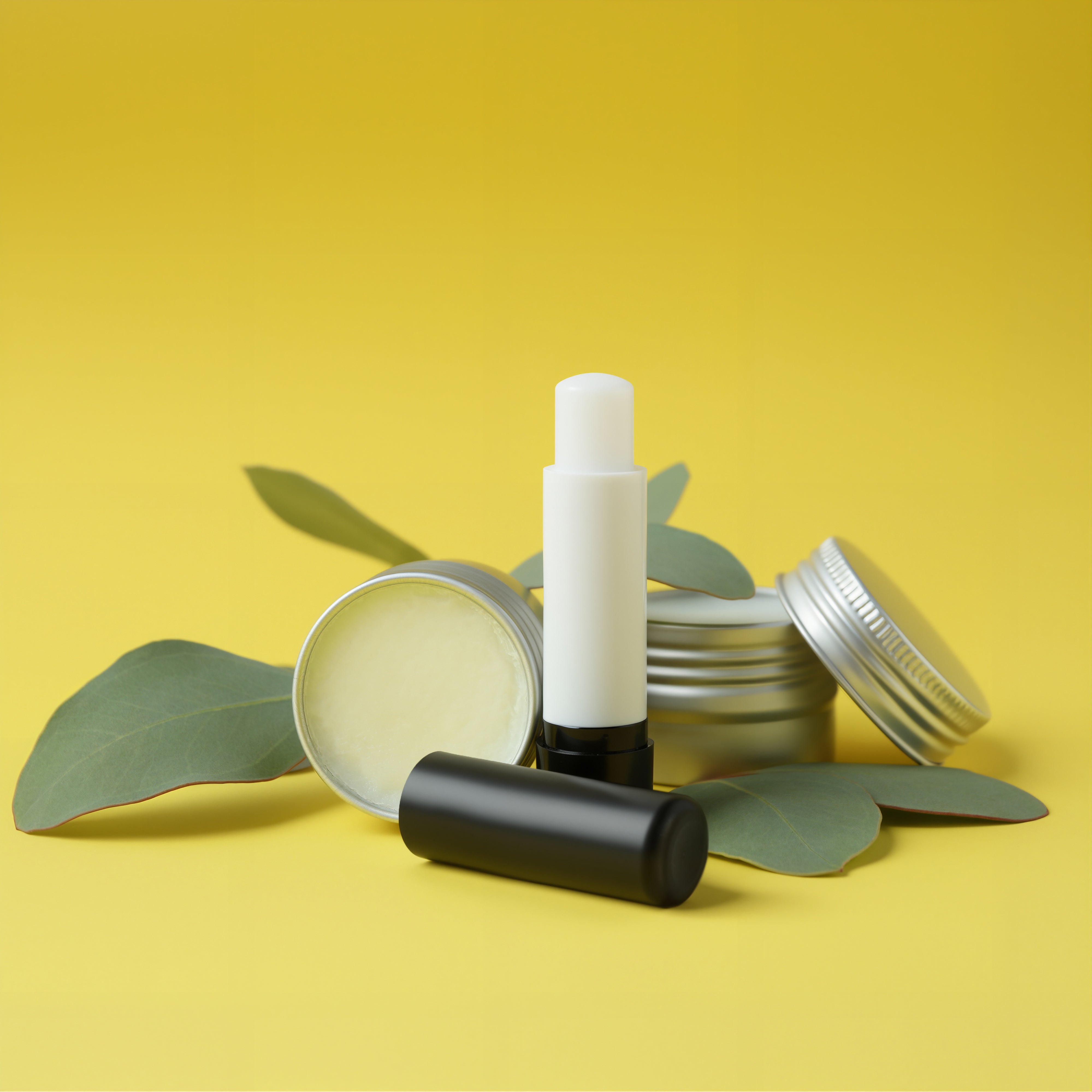Lippenpflegestift aus recycelten Materialien