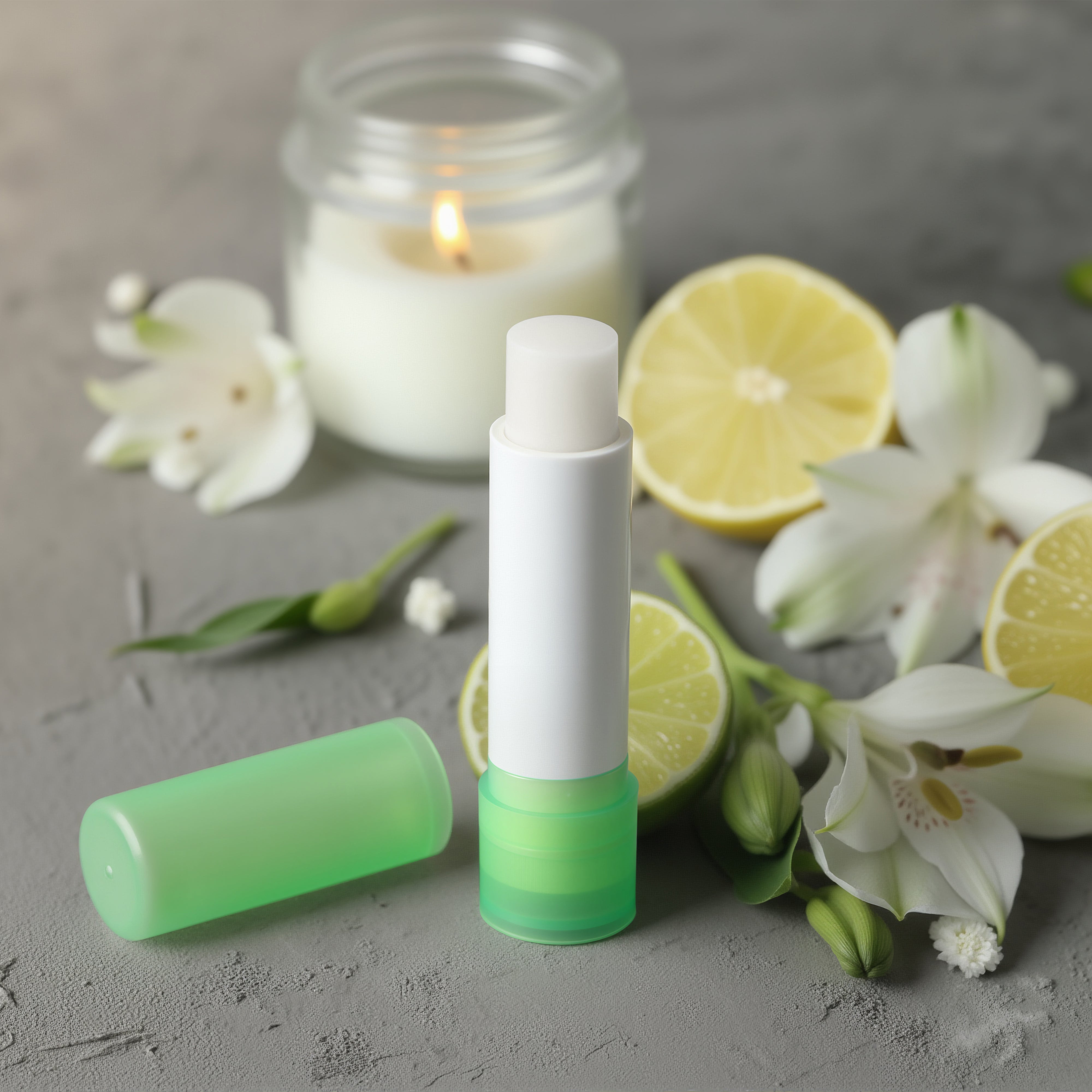 Lippenpflegestift aus recycelten Materialien