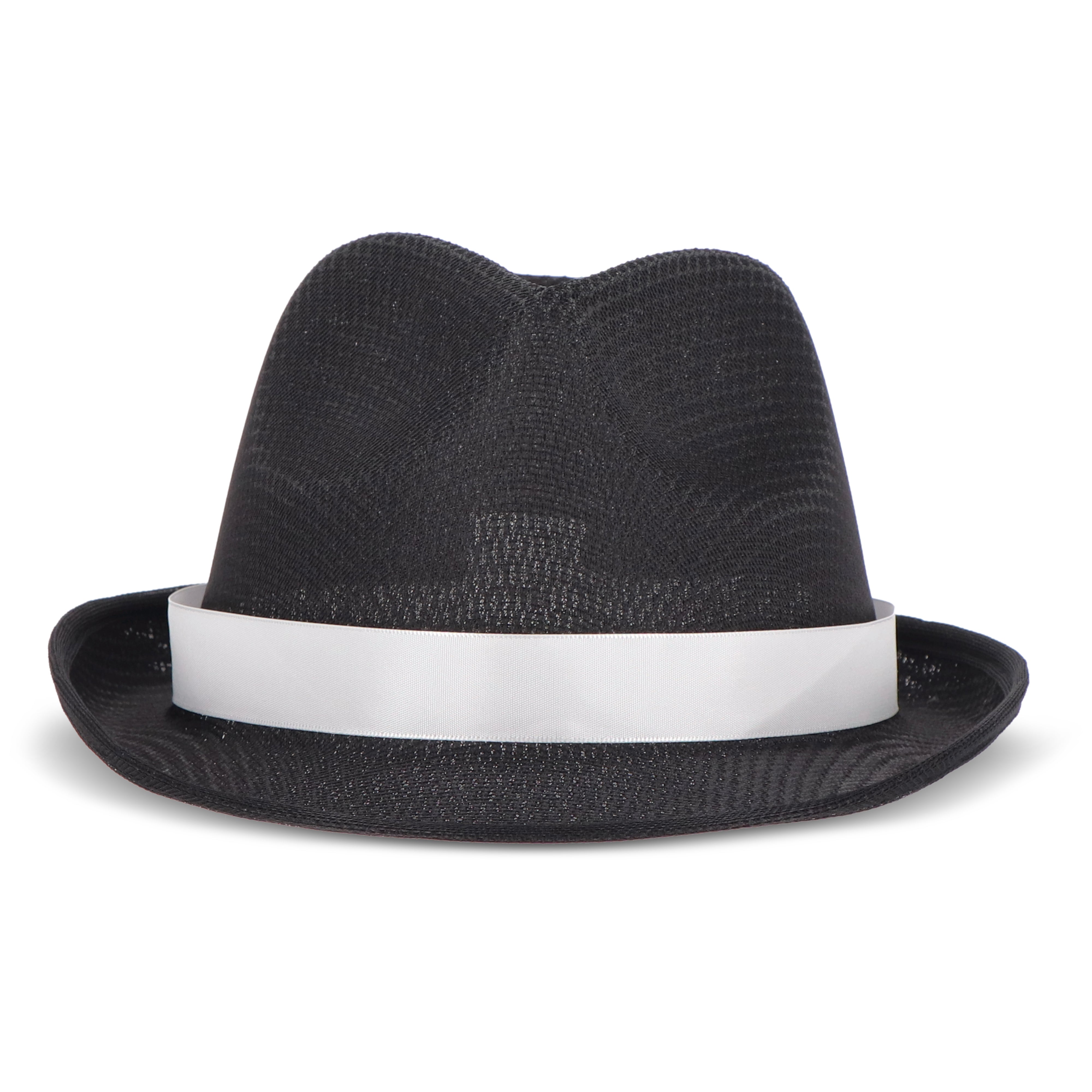 Sommerhut aus Polyester mit farbigem Hutband