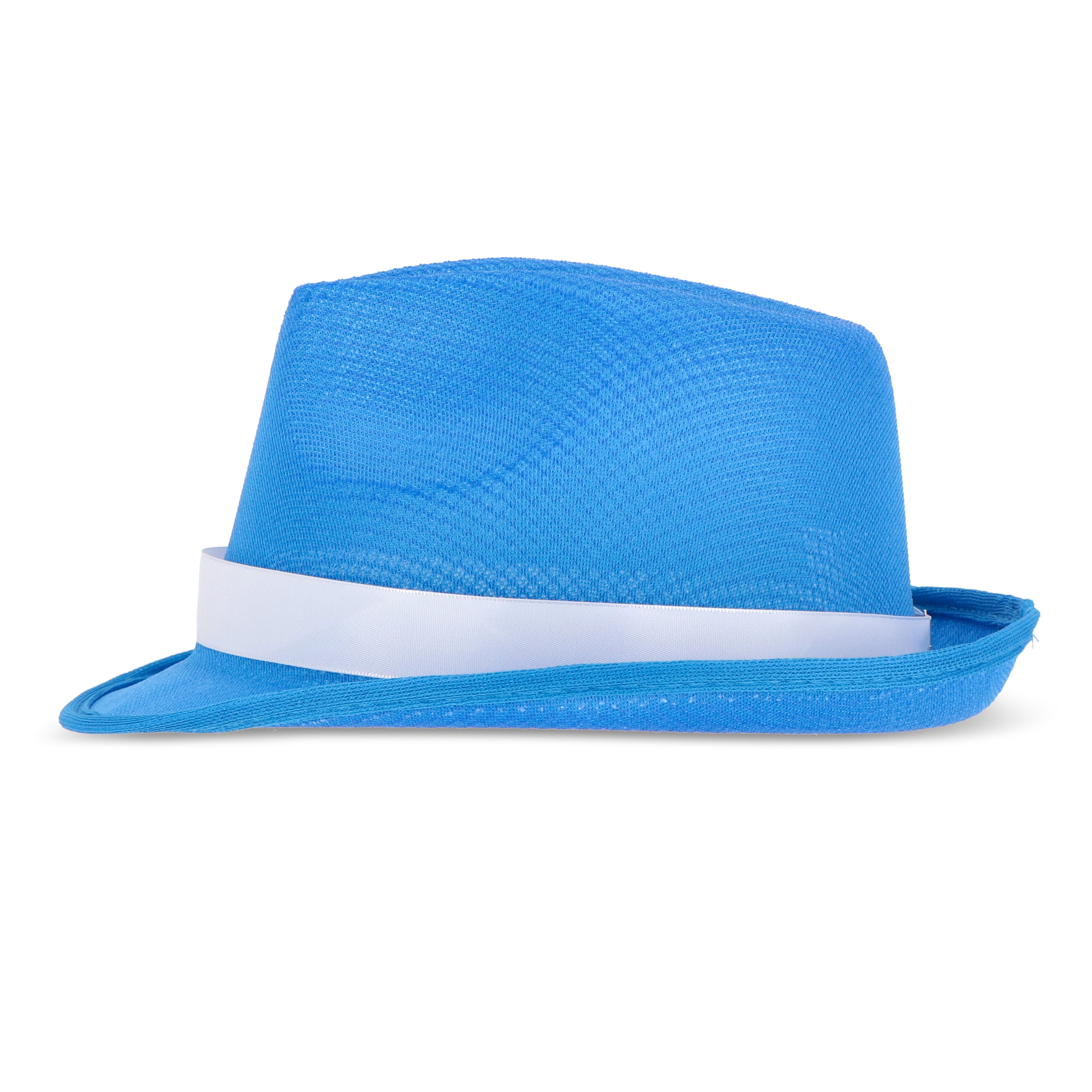 Sommerhut aus Polyester mit farbigem Hutband