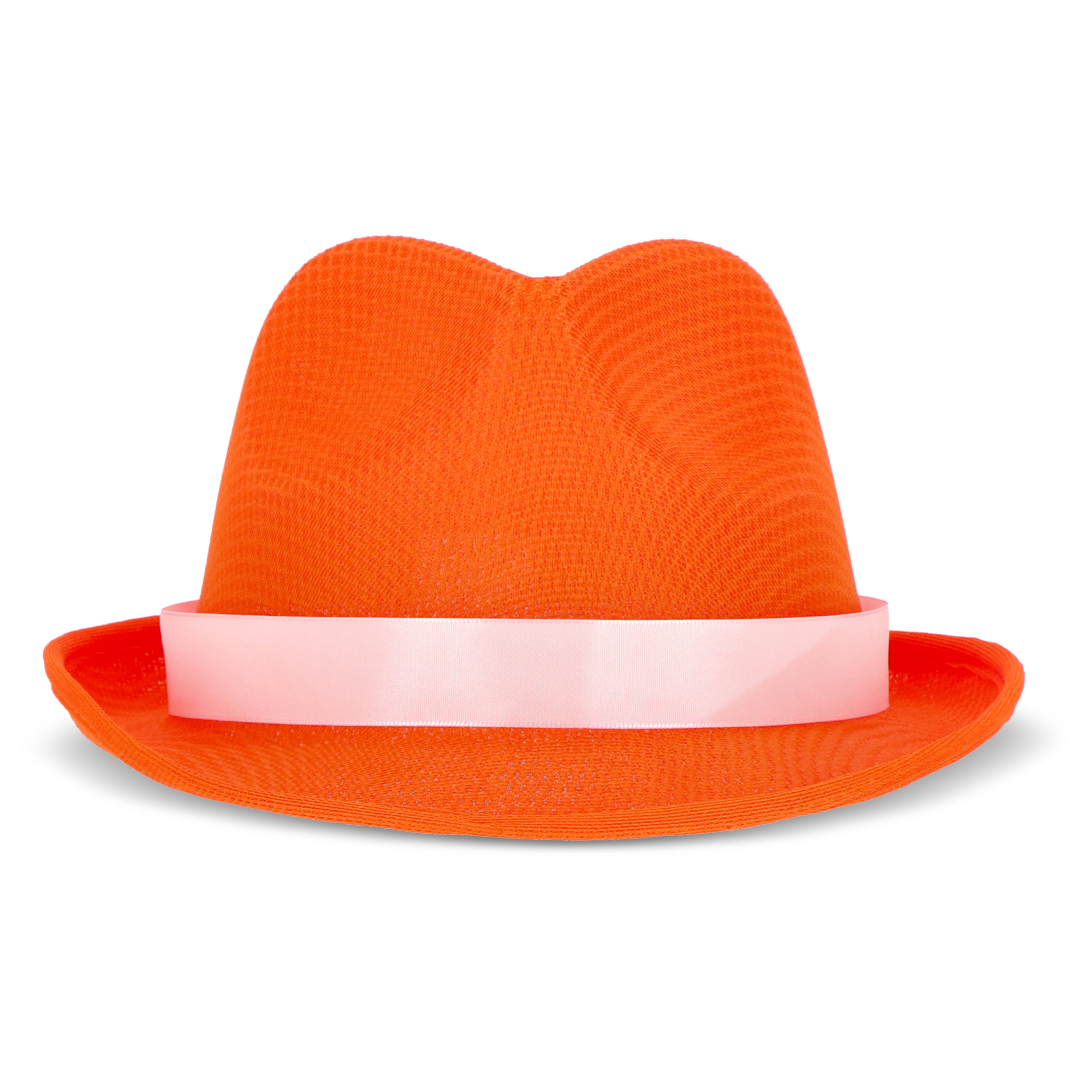 Sommerhut aus Polyester mit farbigem Hutband