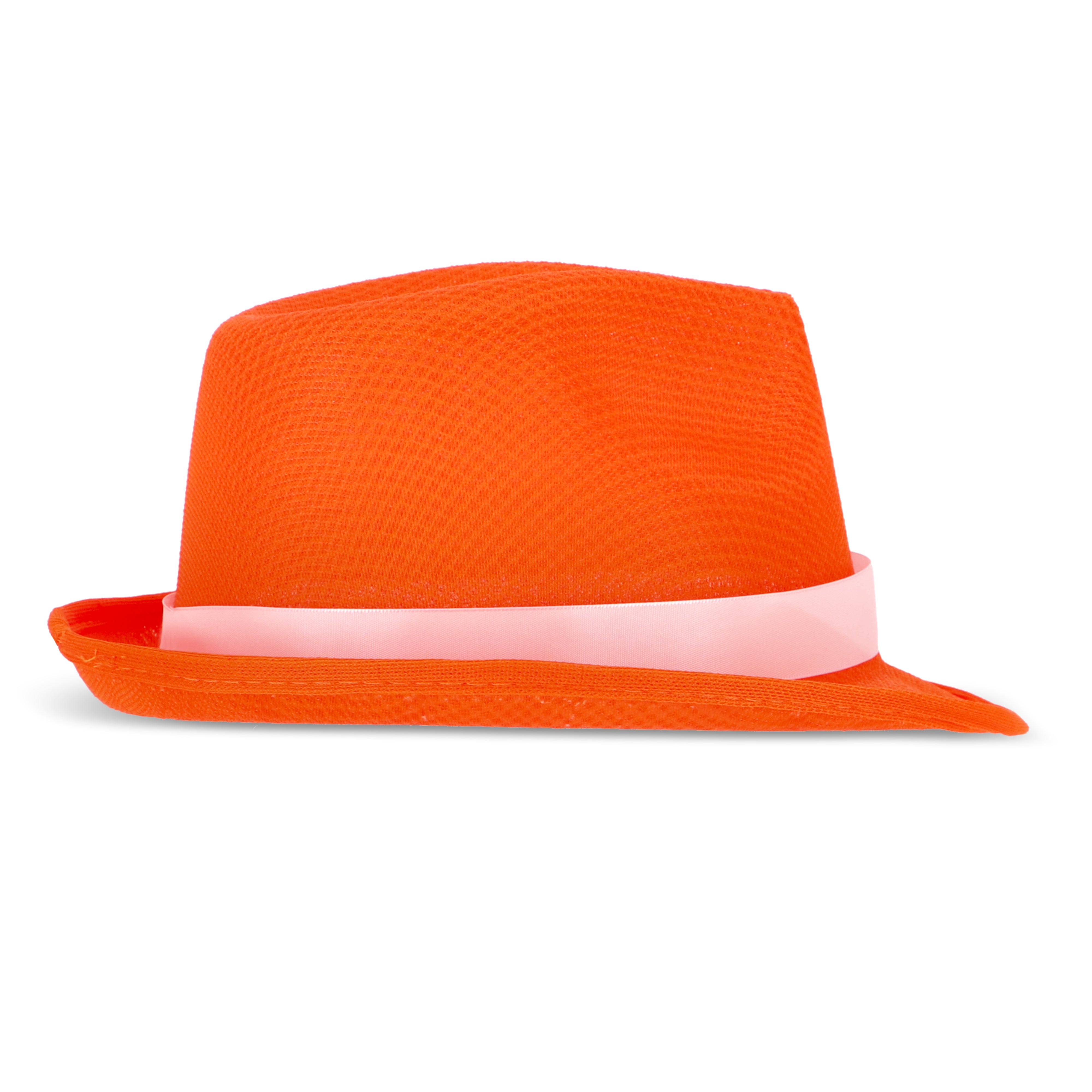 Sommerhut aus Polyester mit farbigem Hutband