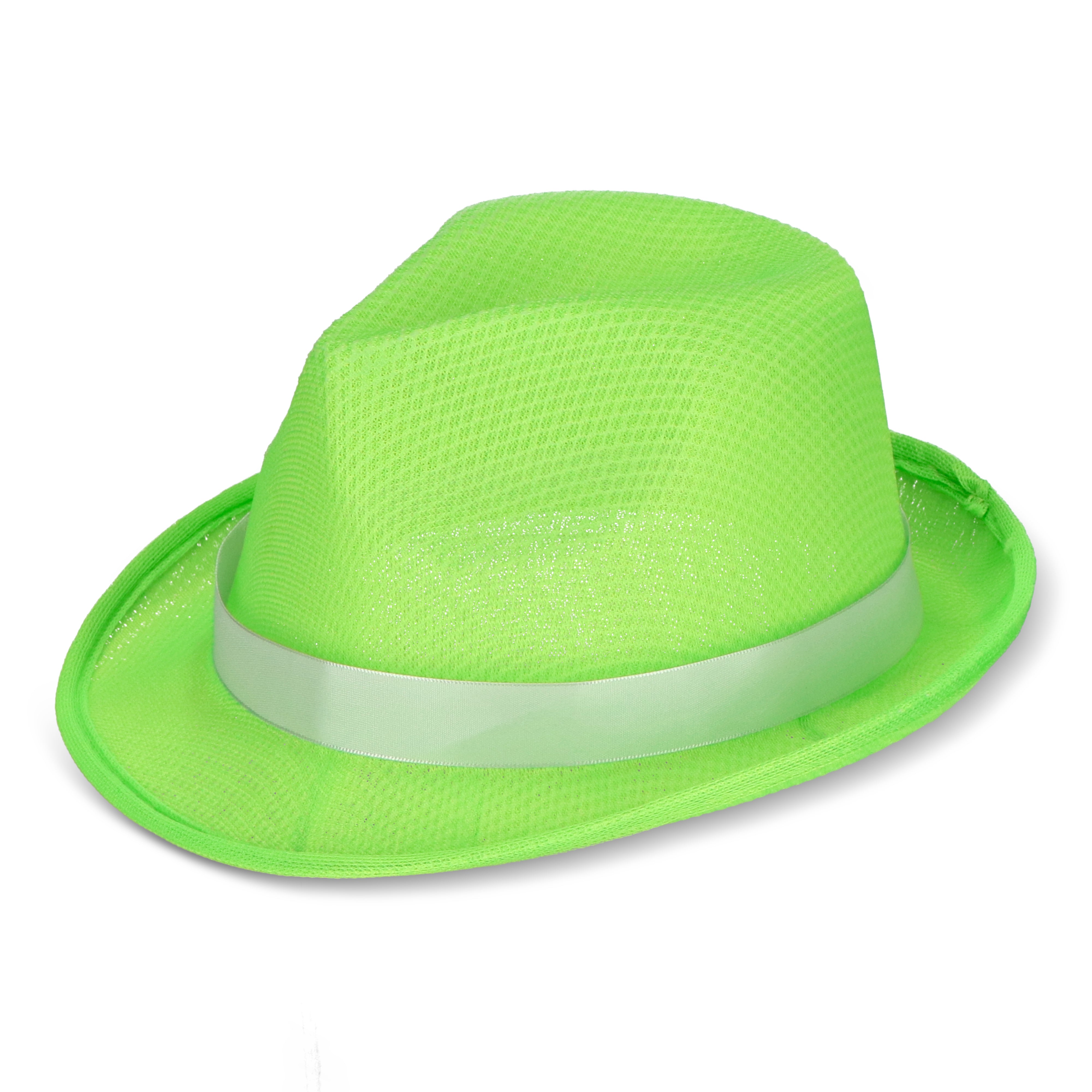 Sommerhut aus Polyester mit farbigem Hutband