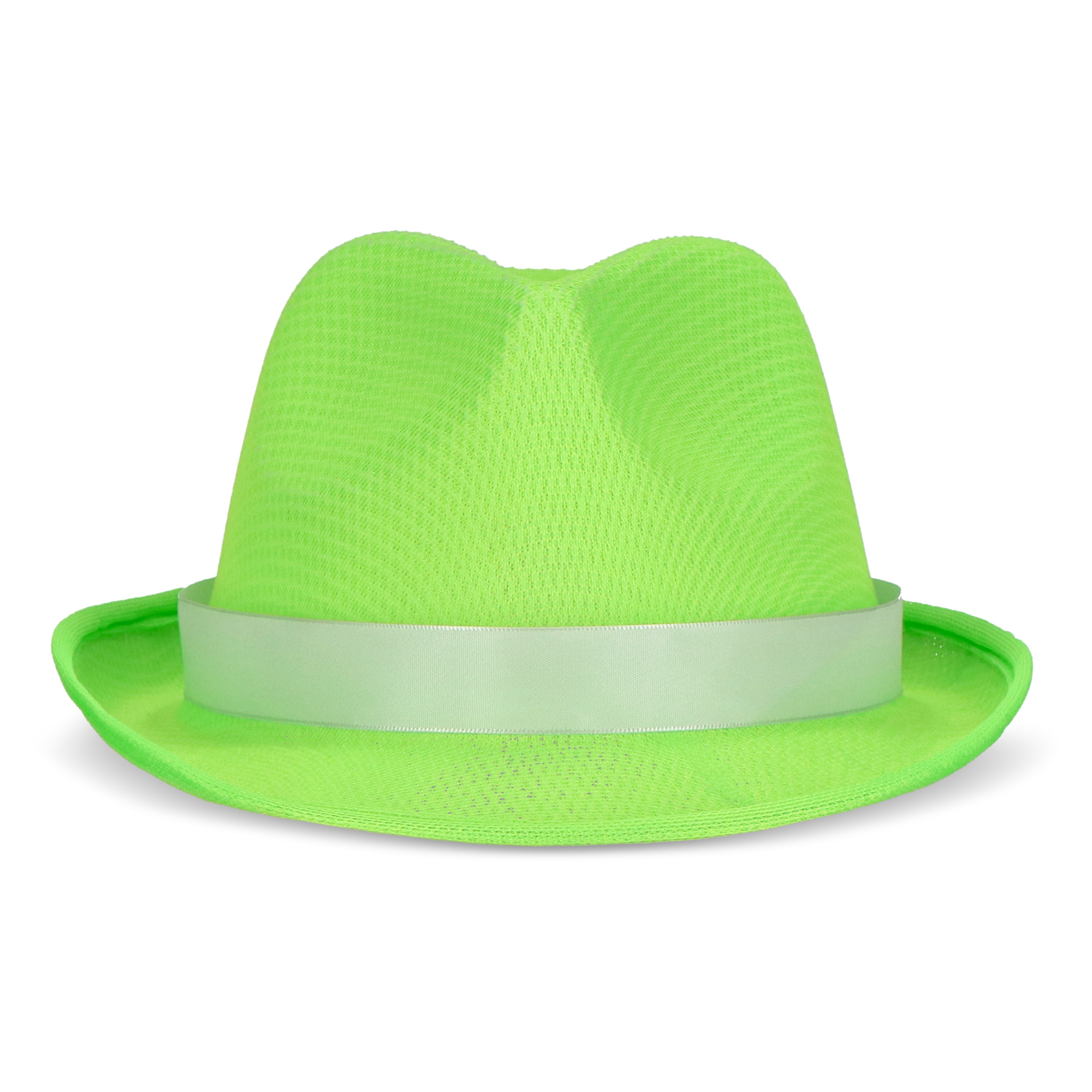 Sommerhut aus Polyester mit farbigem Hutband