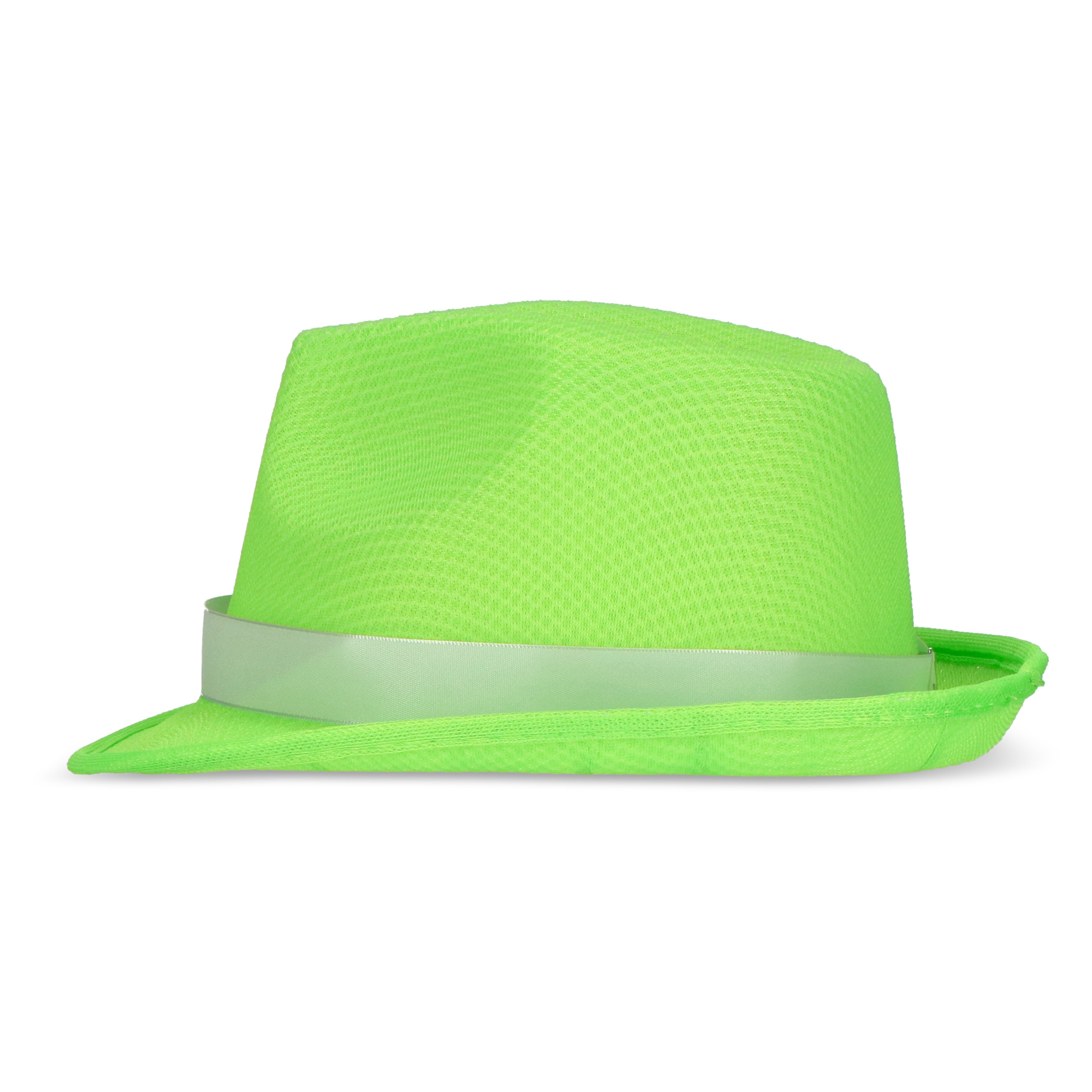 Sommerhut aus Polyester mit farbigem Hutband