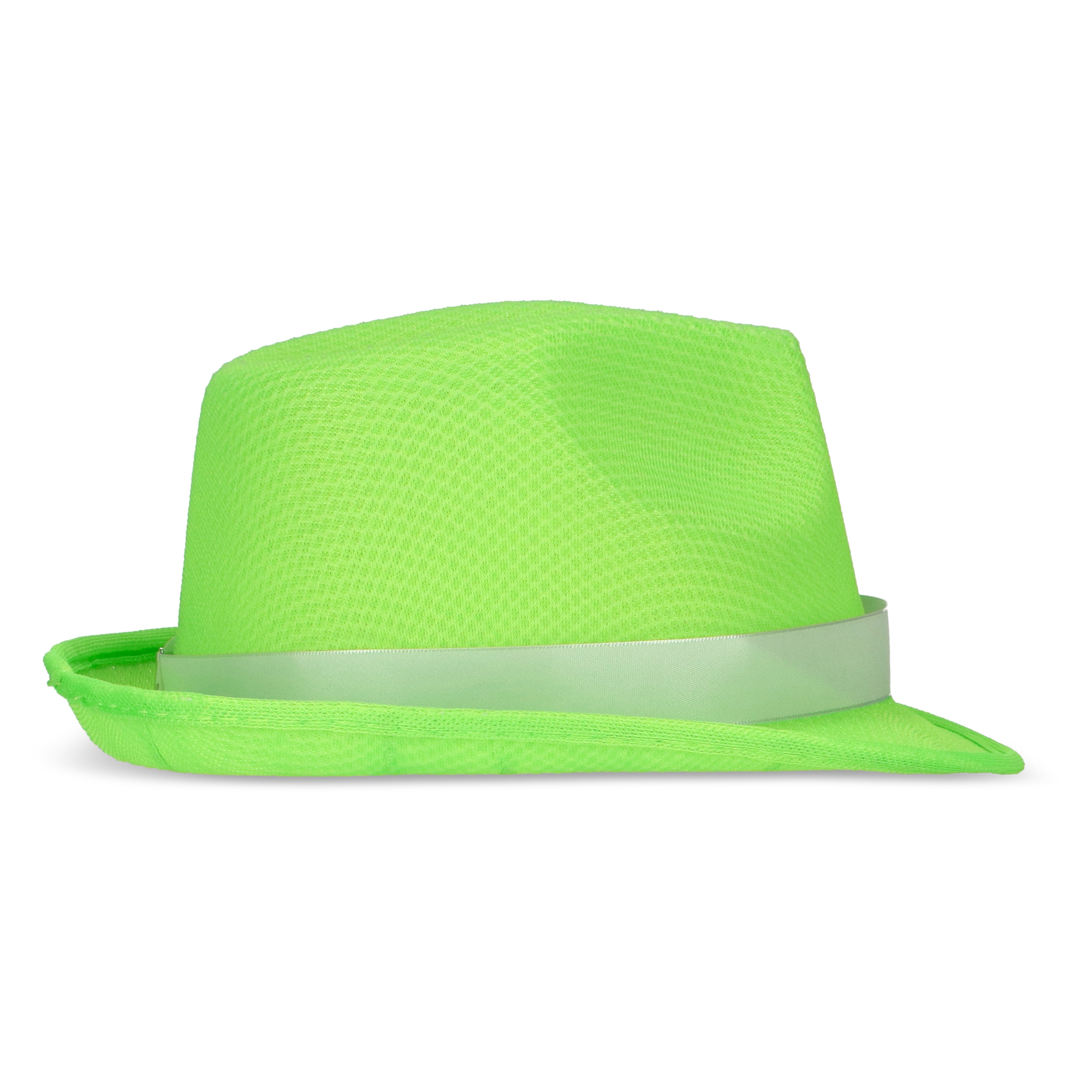 Sommerhut aus Polyester mit farbigem Hutband