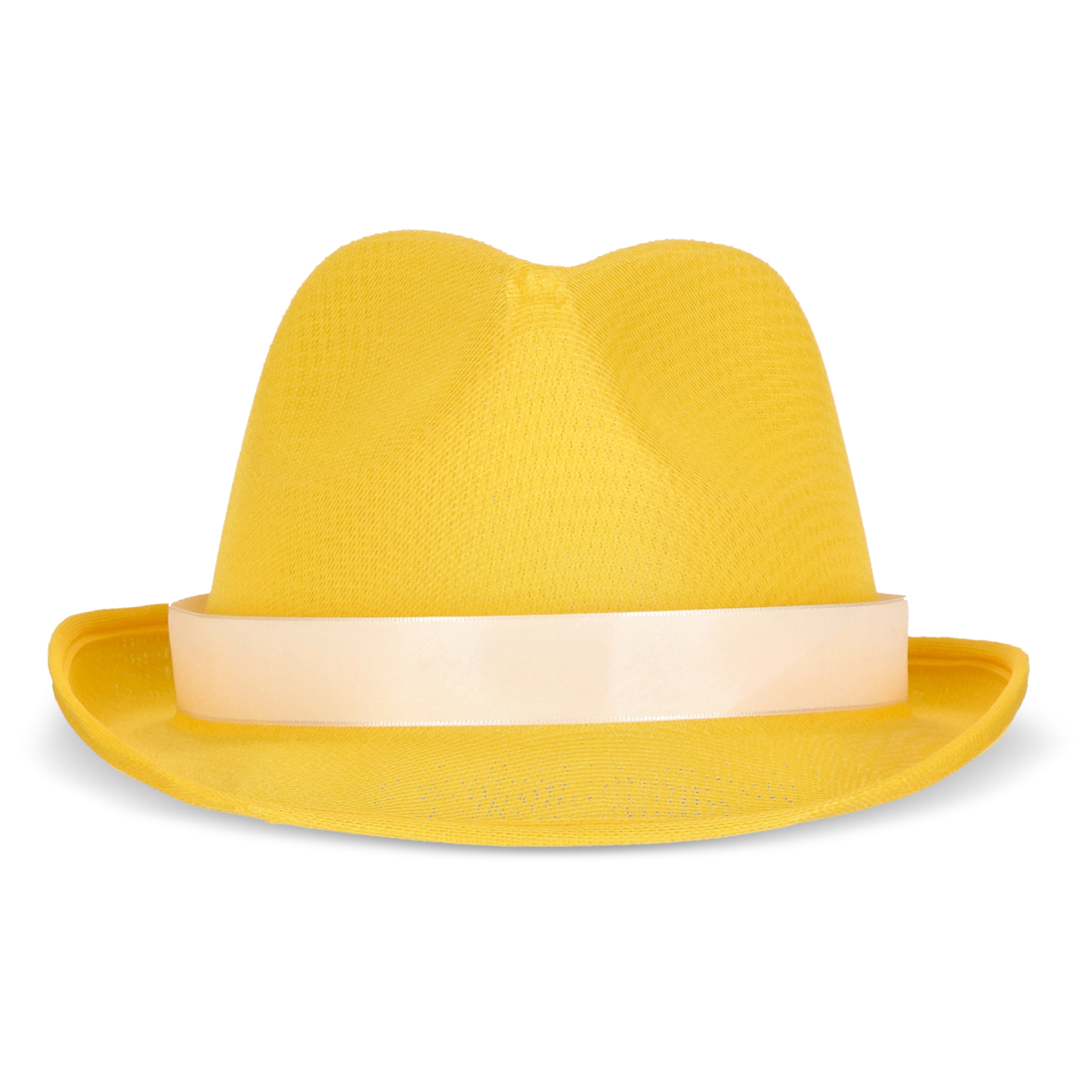 Sommerhut aus Polyester mit farbigem Hutband