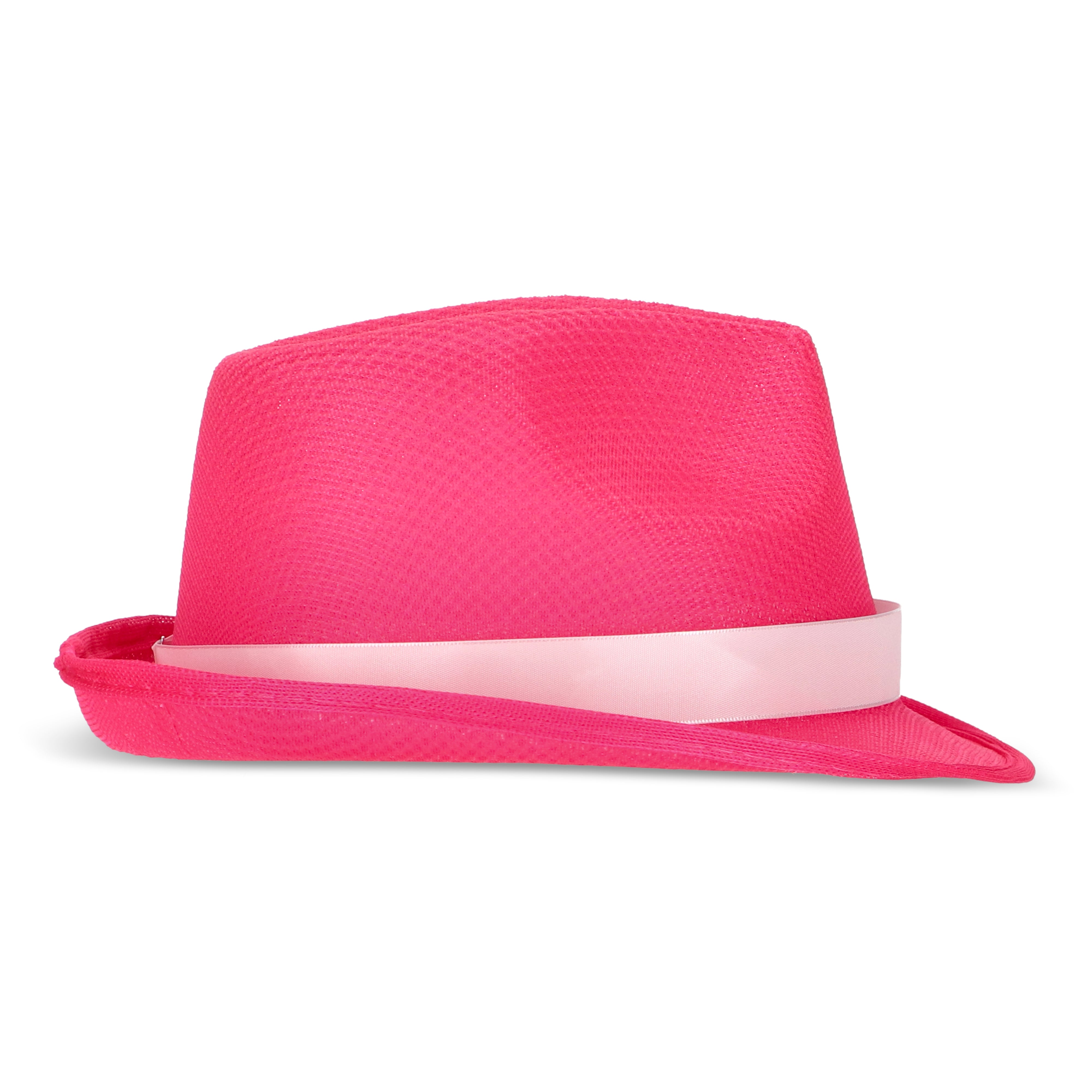 Sommerhut aus Polyester mit farbigem Hutband
