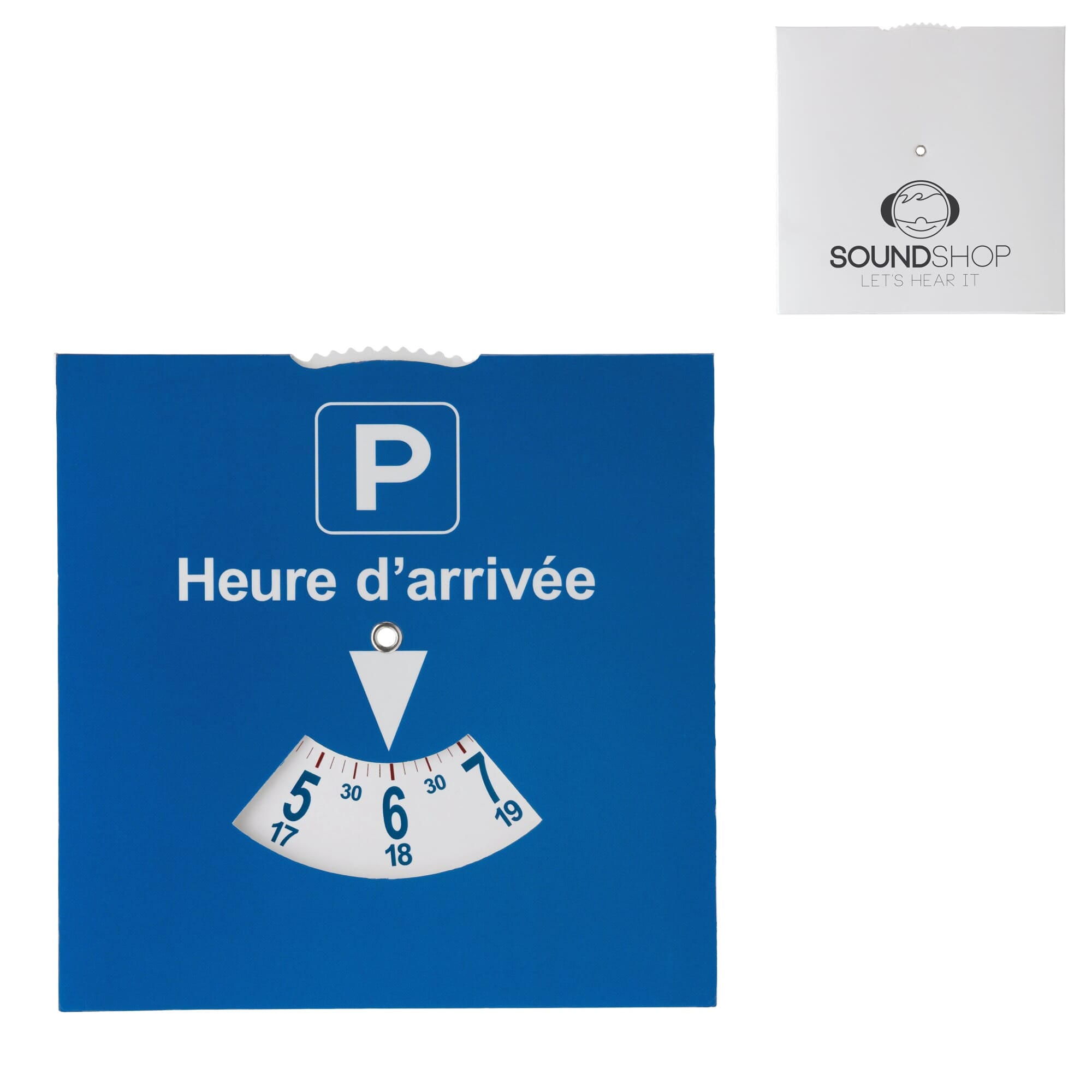 Parkscheibe für Frankreich