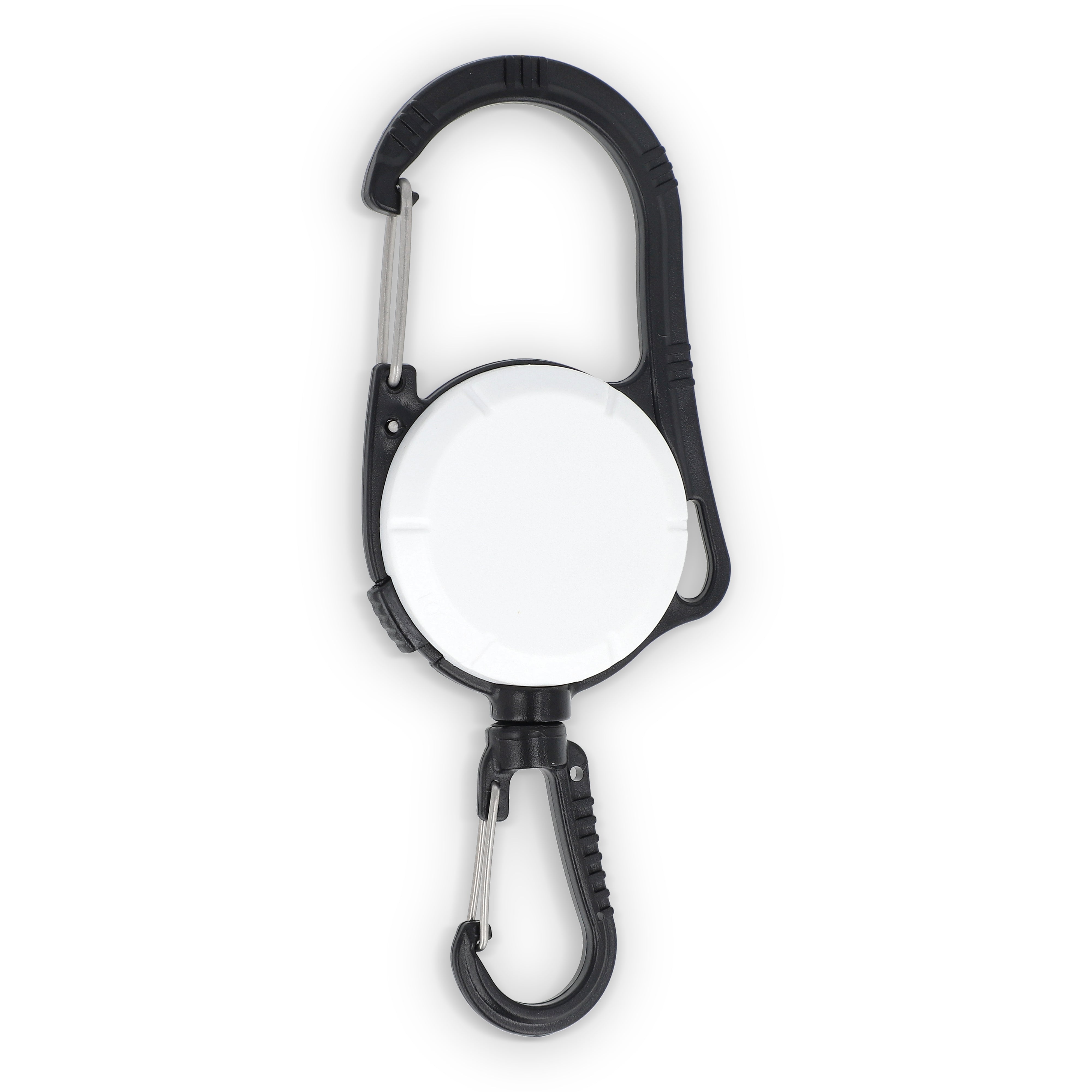 Ausweishalter mit Doppel-Karabiner