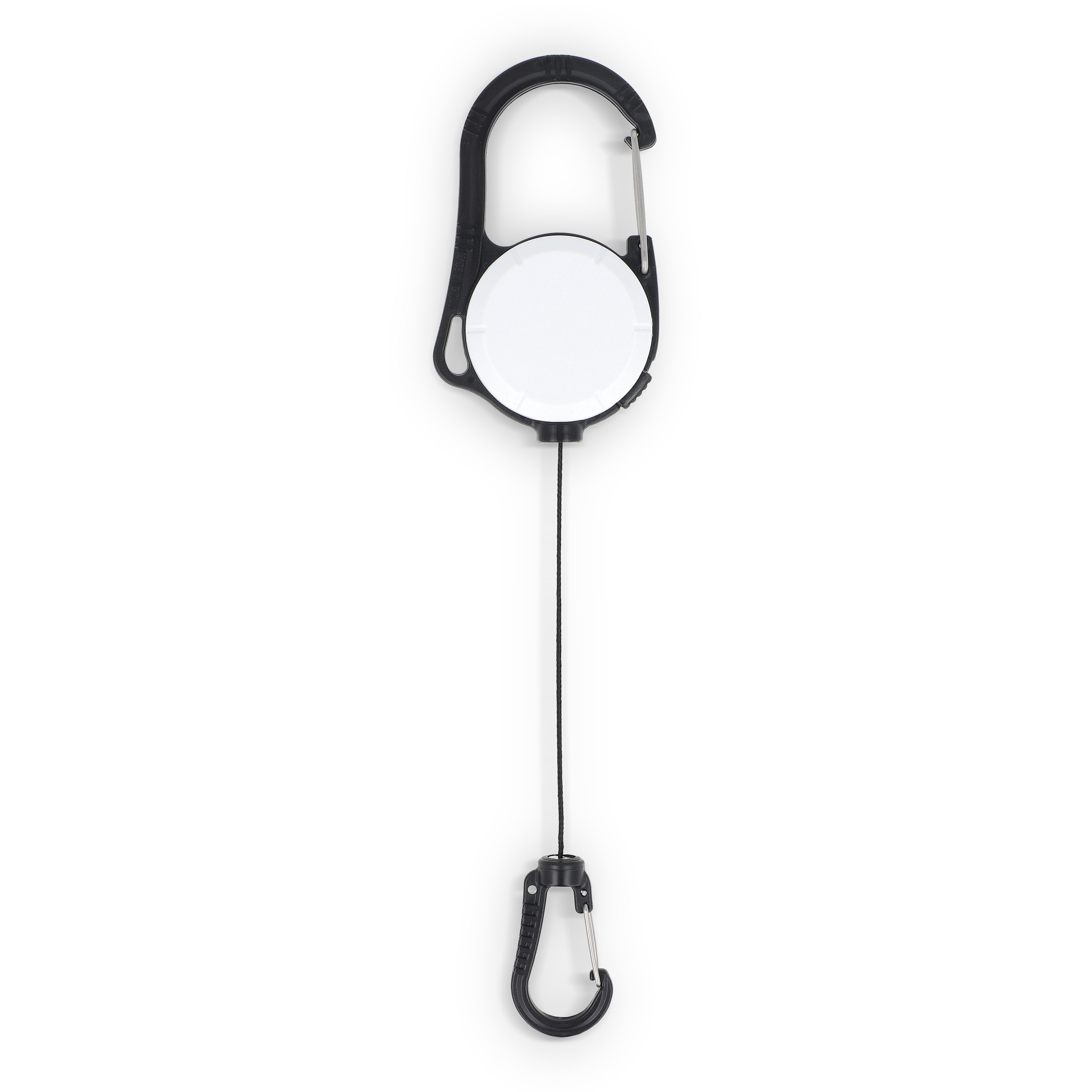 Ausweishalter mit Doppel-Karabiner