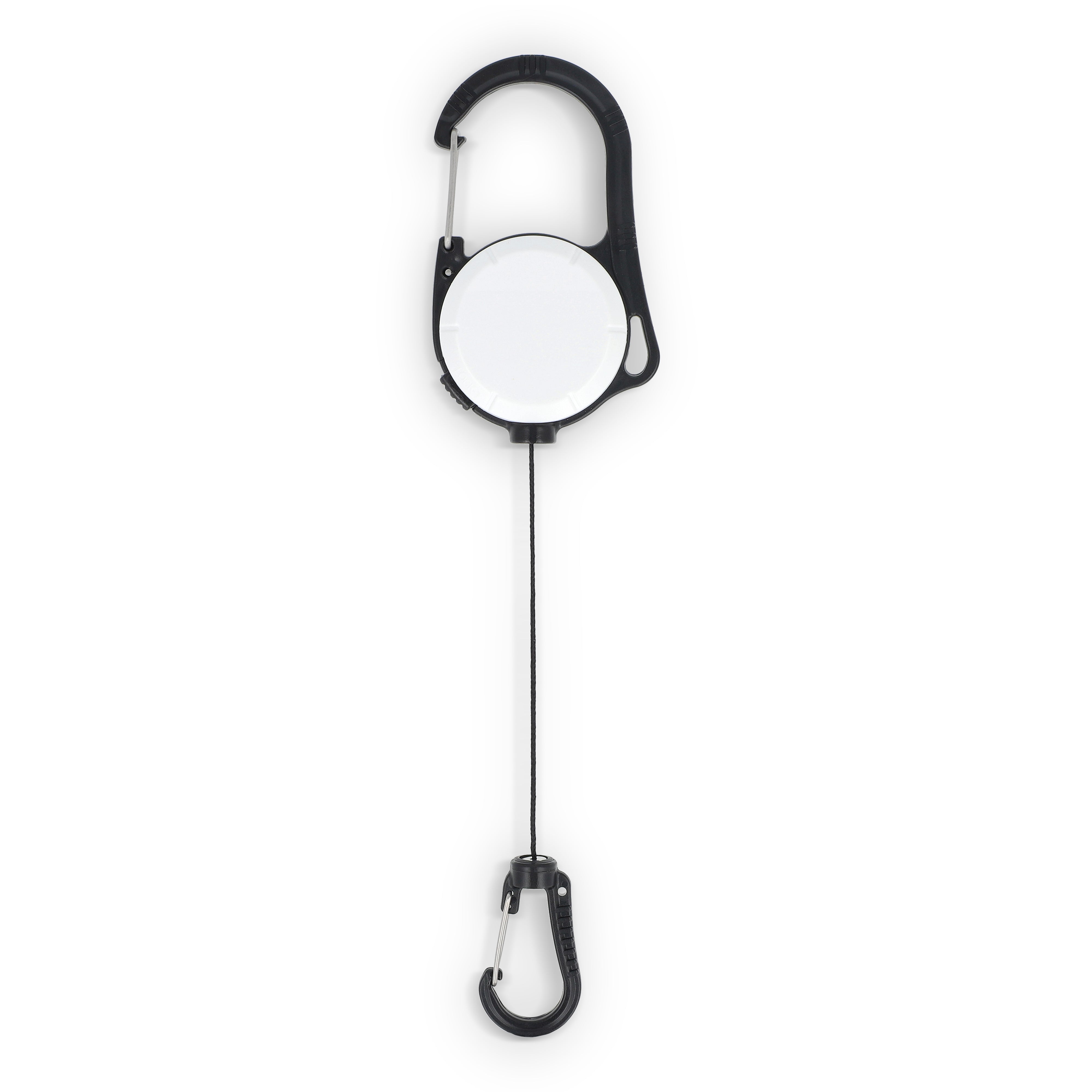 Ausweishalter mit Doppel-Karabiner