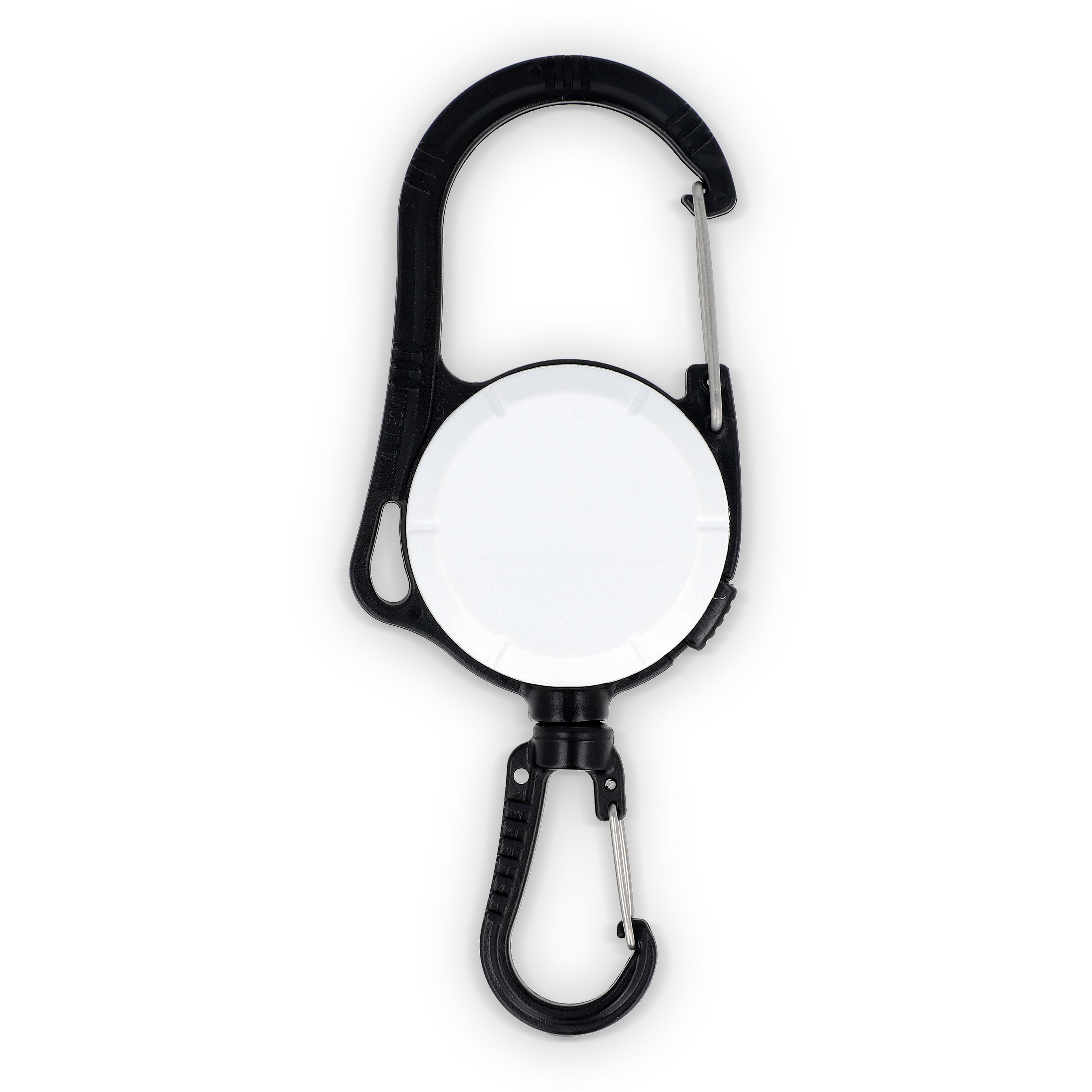 Ausweishalter mit Doppel-Karabiner