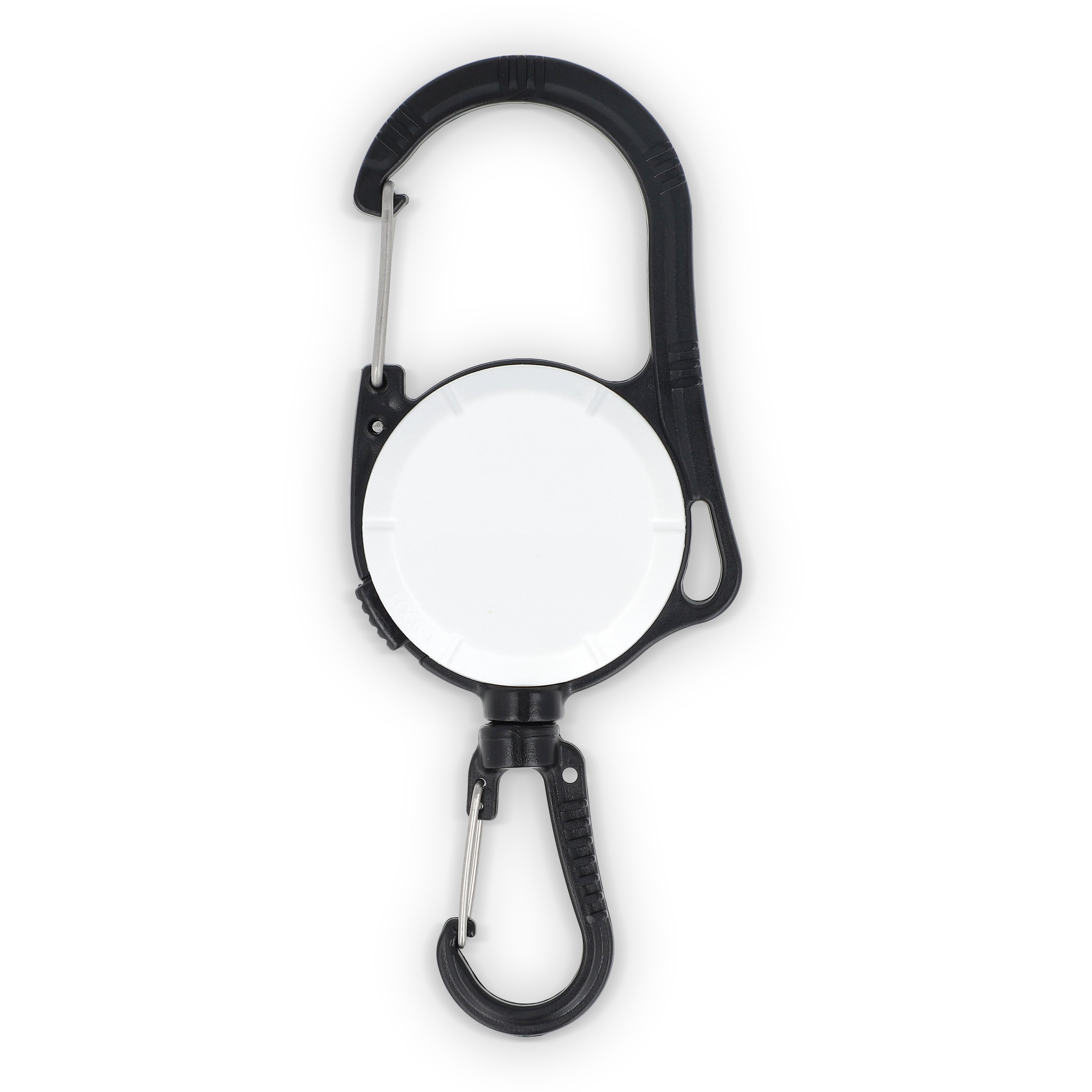 Ausweishalter mit Doppel-Karabiner